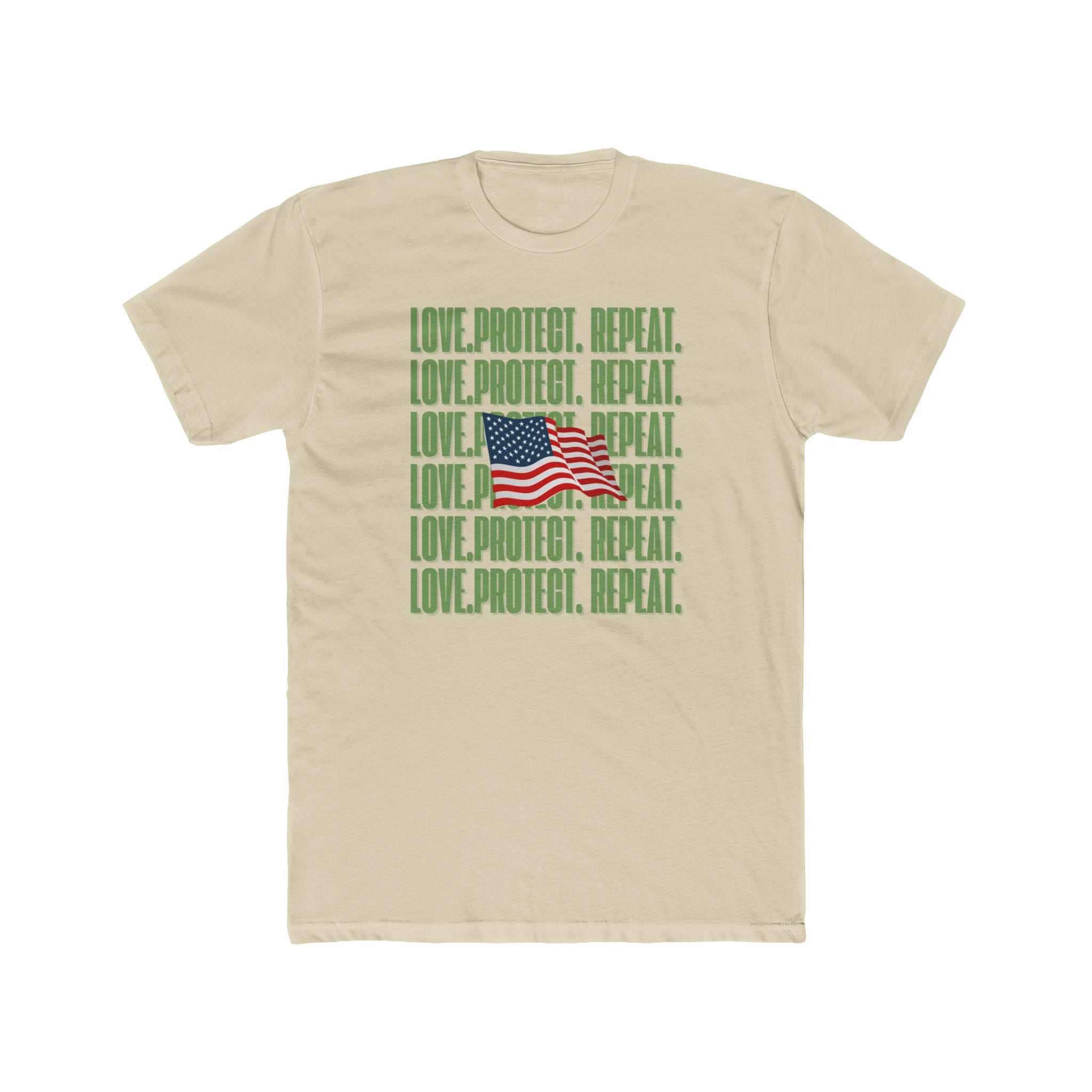 Men's Ultra Soft Tee - "love, protect, repeat"