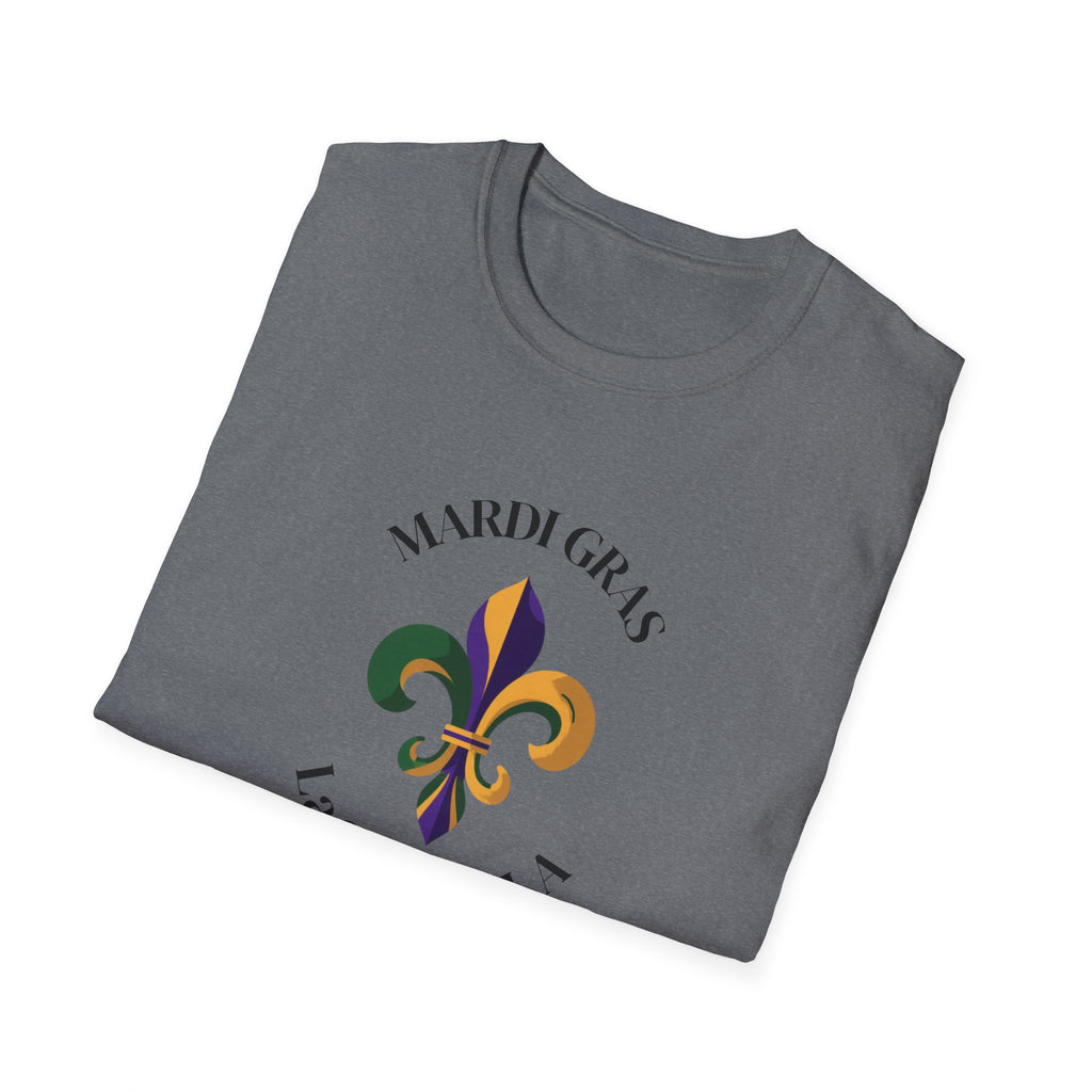 Relaxed Tee Men and Women  Mardi Gras Lafayette La