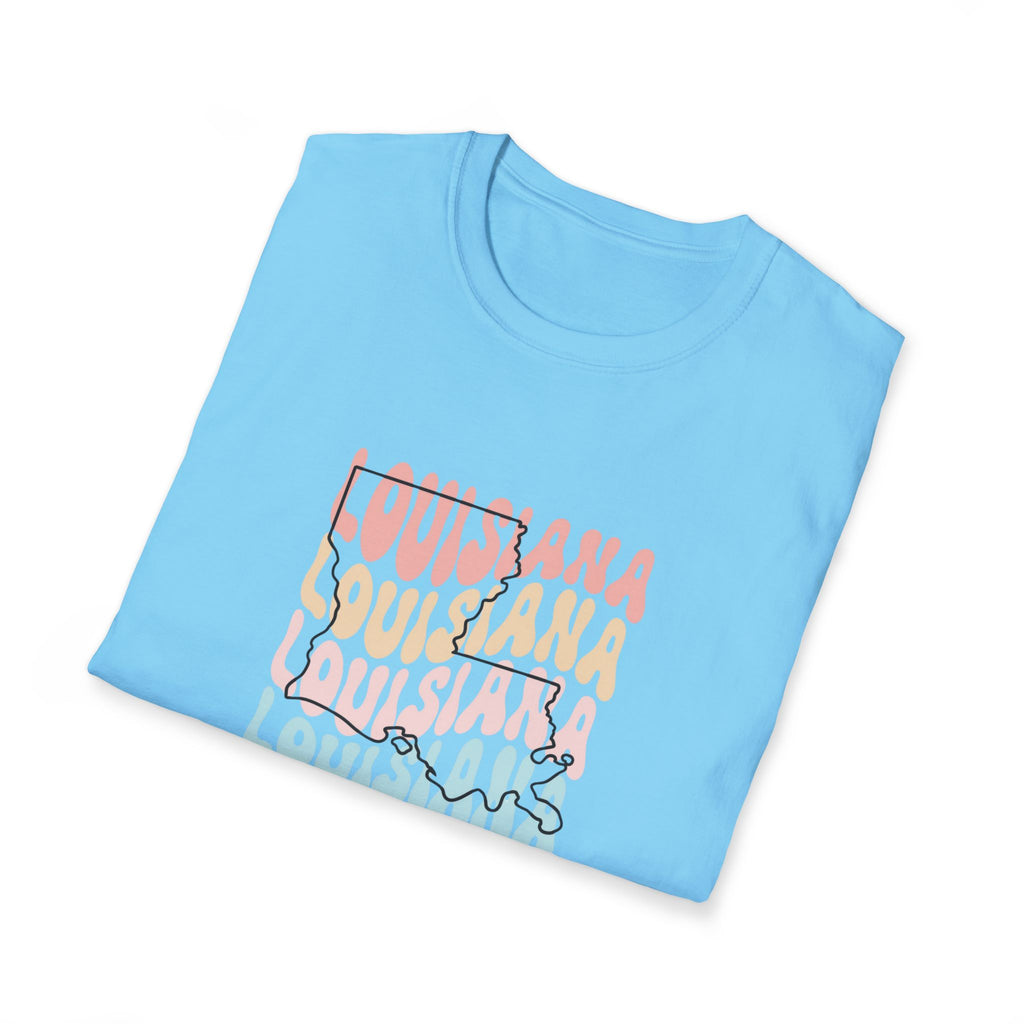Womens Soft Relaxed Tee - Louisiana