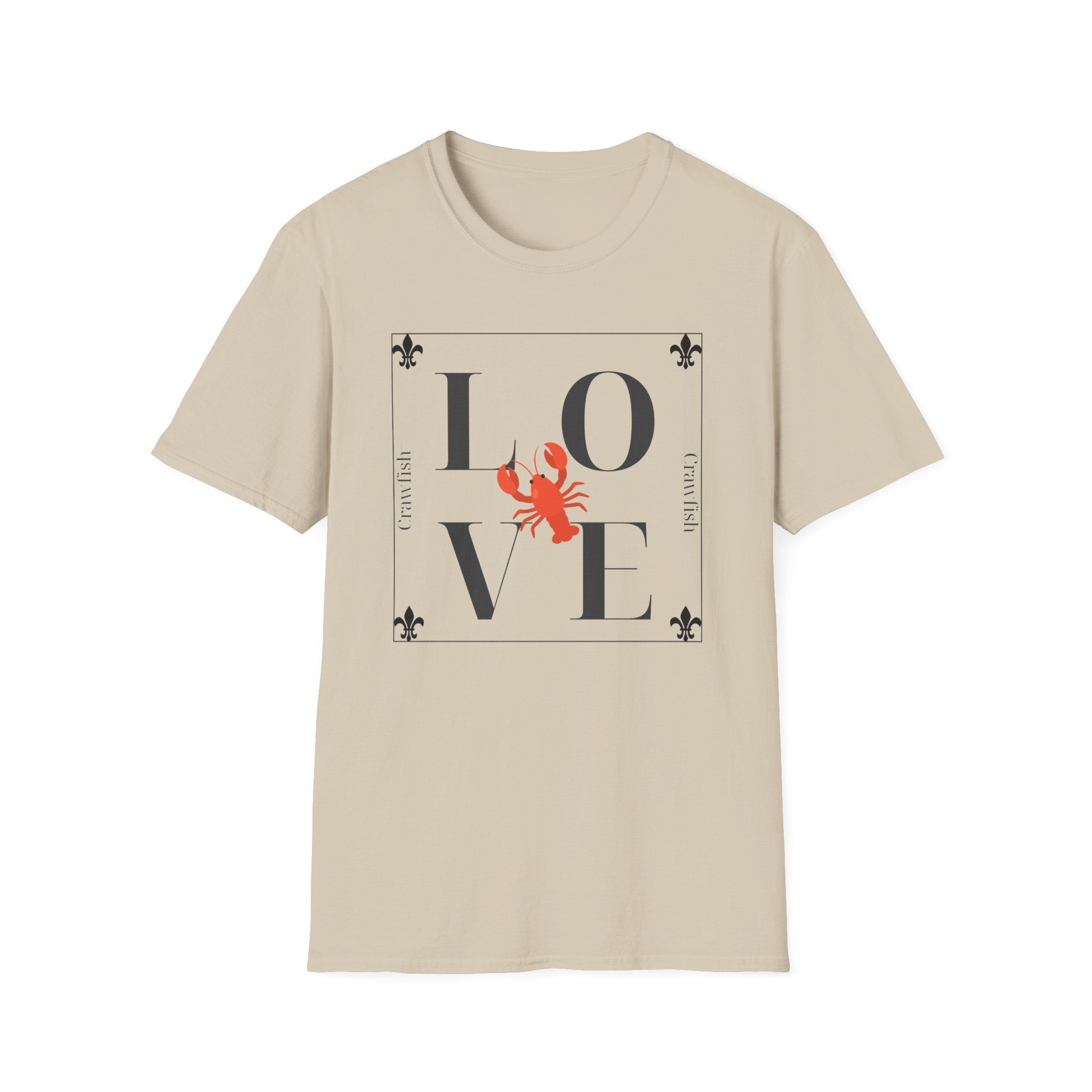 Unisex Soft Relaxed Tee - Crawfish Love (Men & Women)