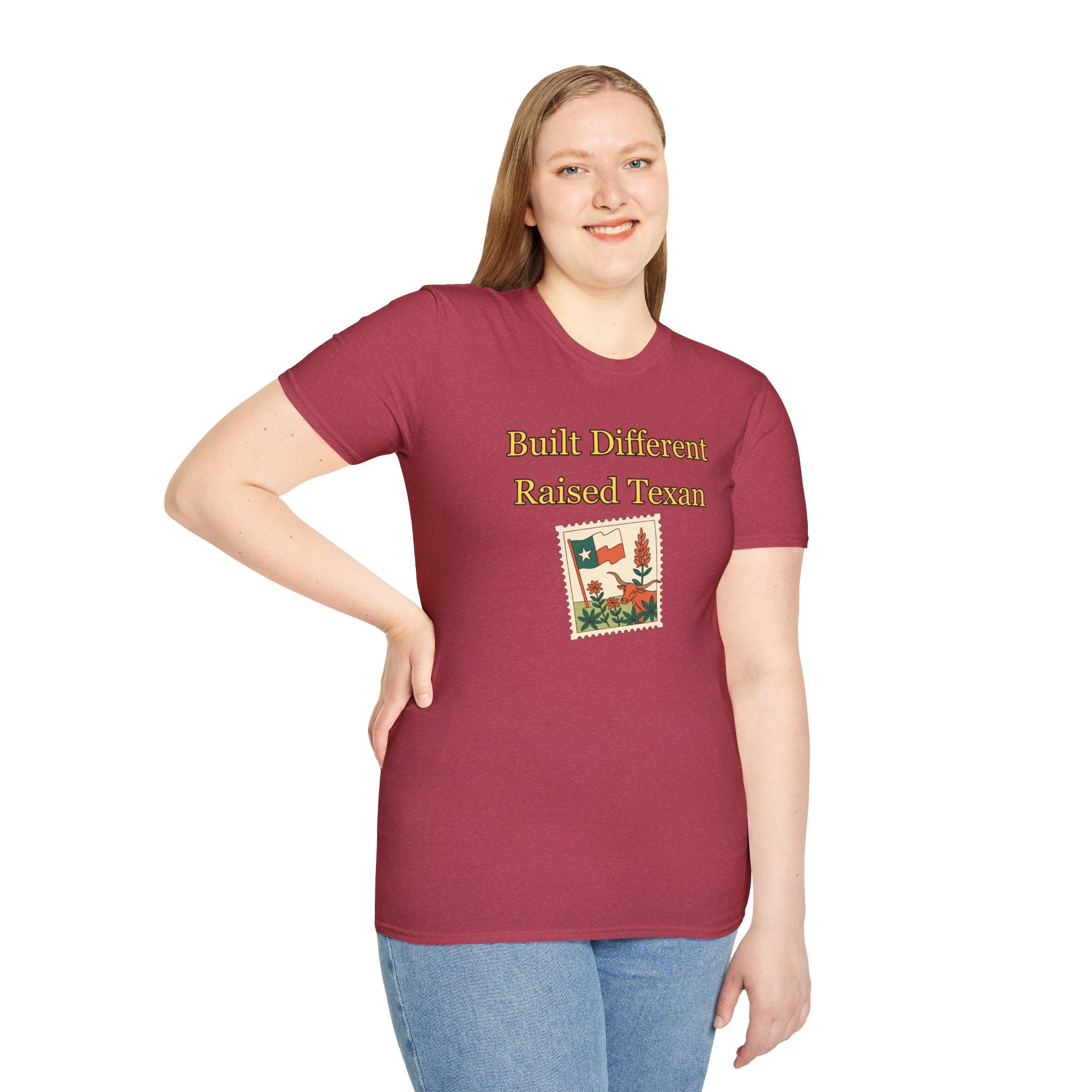 Ladies Relaxed T Shirt - Raised Different Texan