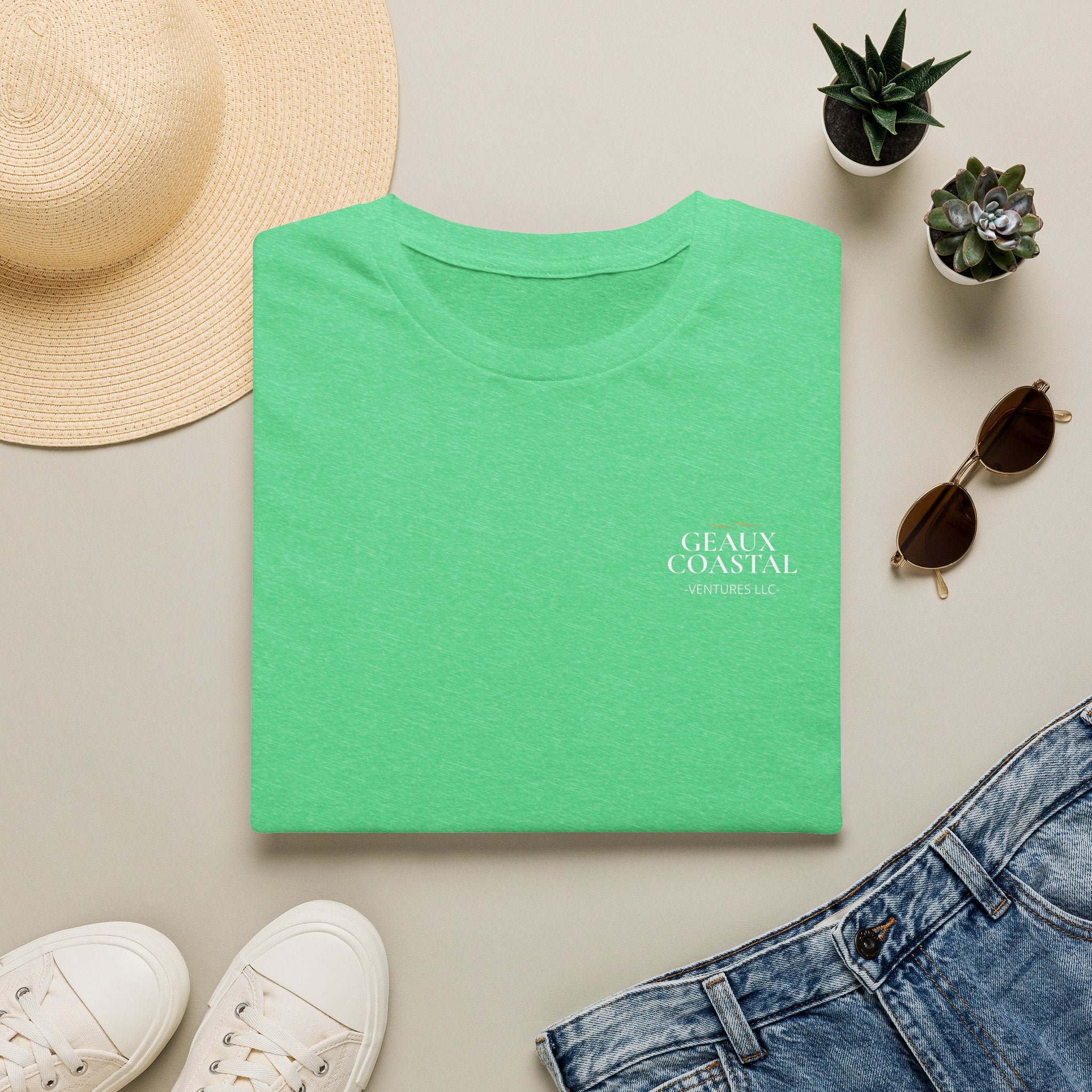 Men and Women - Soft Relaxed Tee- God why he's been leading you through deep waters