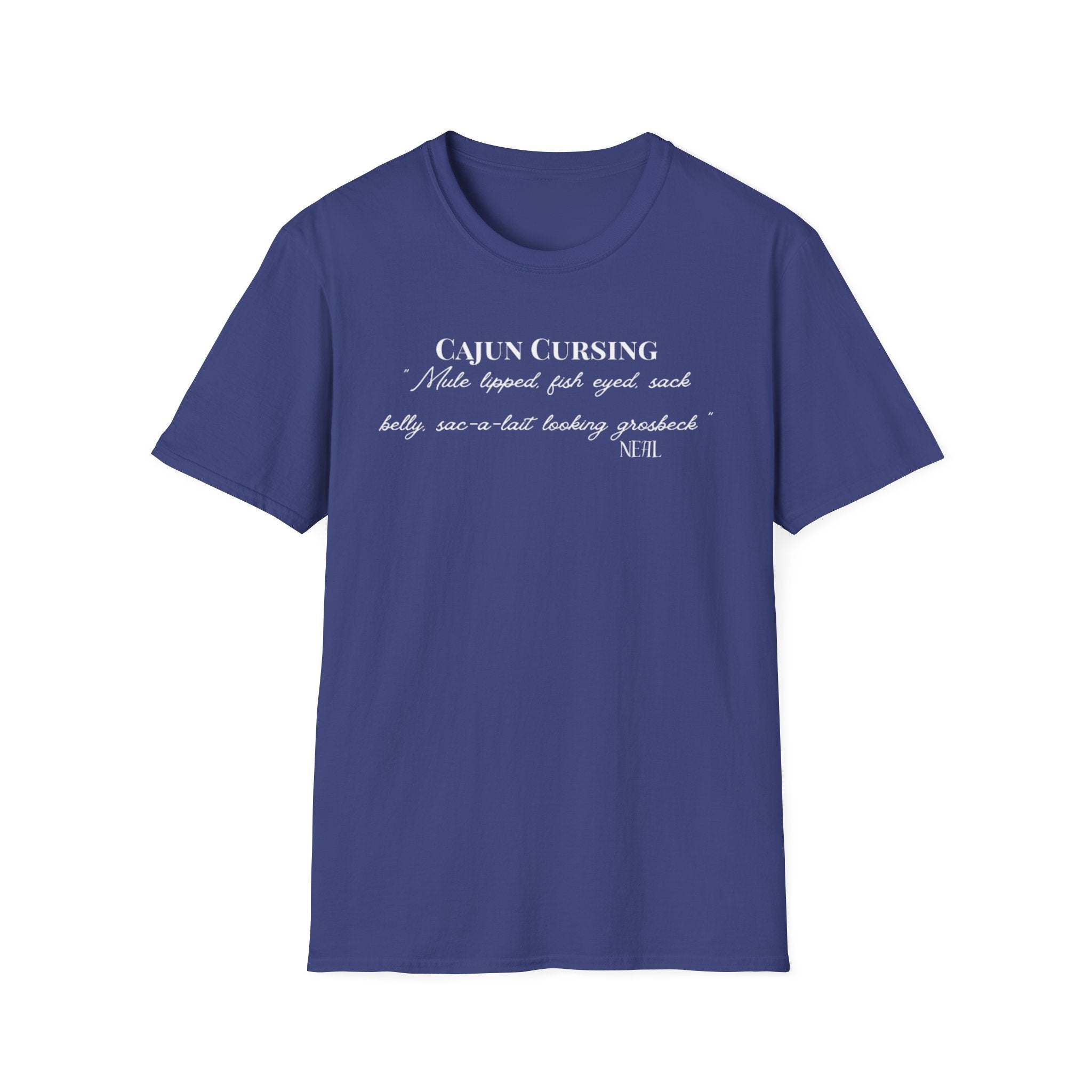 Men's Soft Tee - Relaxed Fit - Cajun Cursing