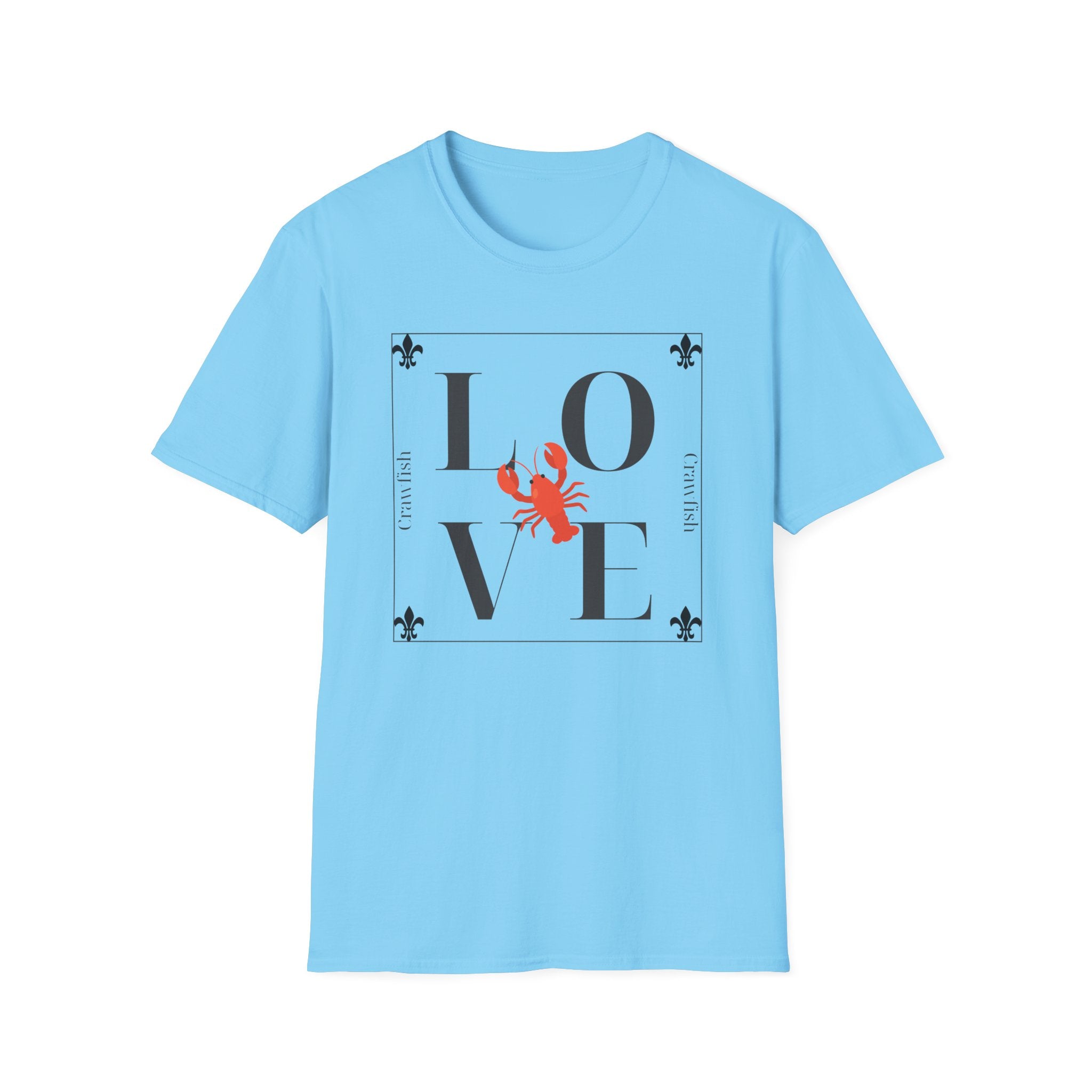 Unisex Soft Relaxed Tee - Crawfish Love (Men & Women)