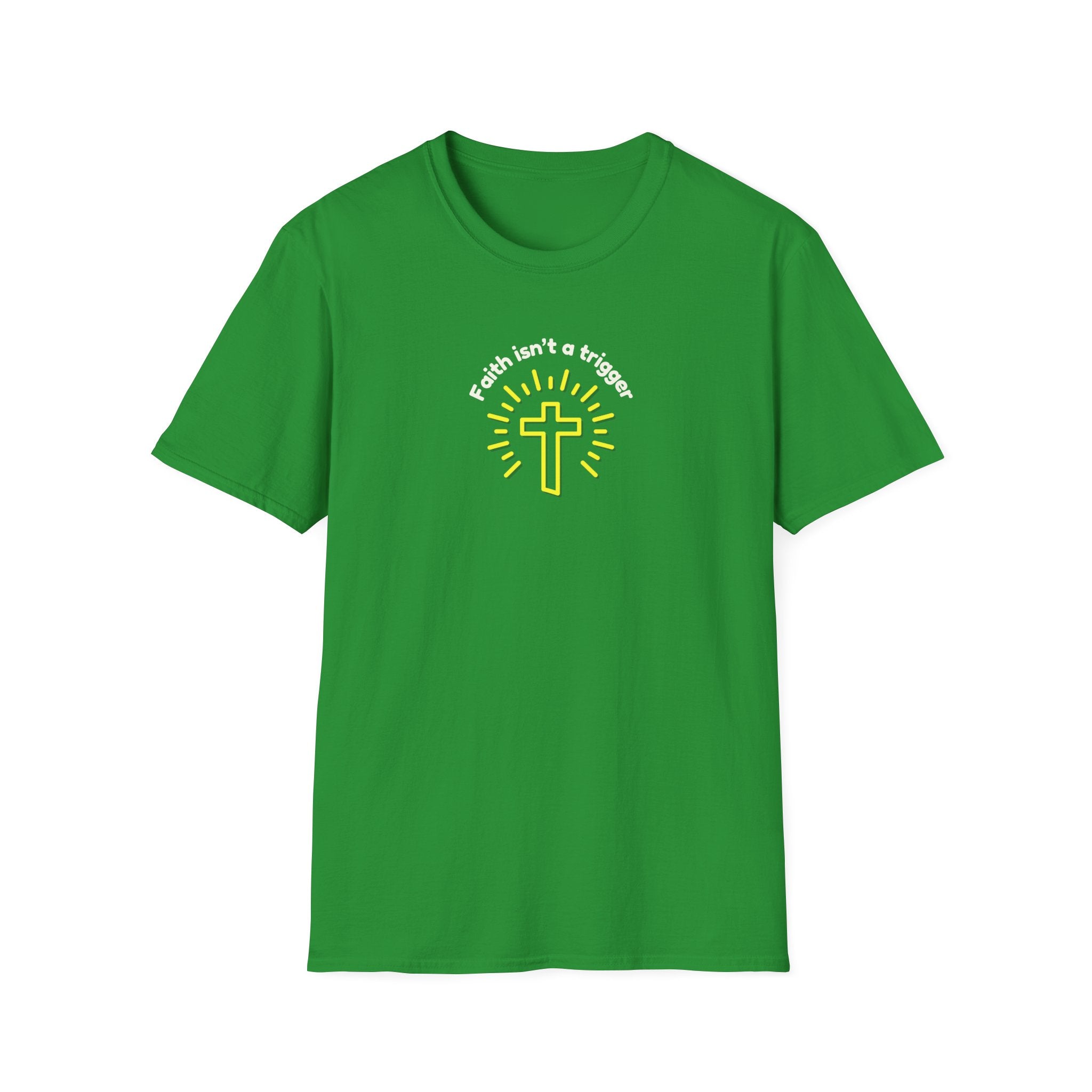 Men's Soft Relaxed tee - Faith isn't a trigger