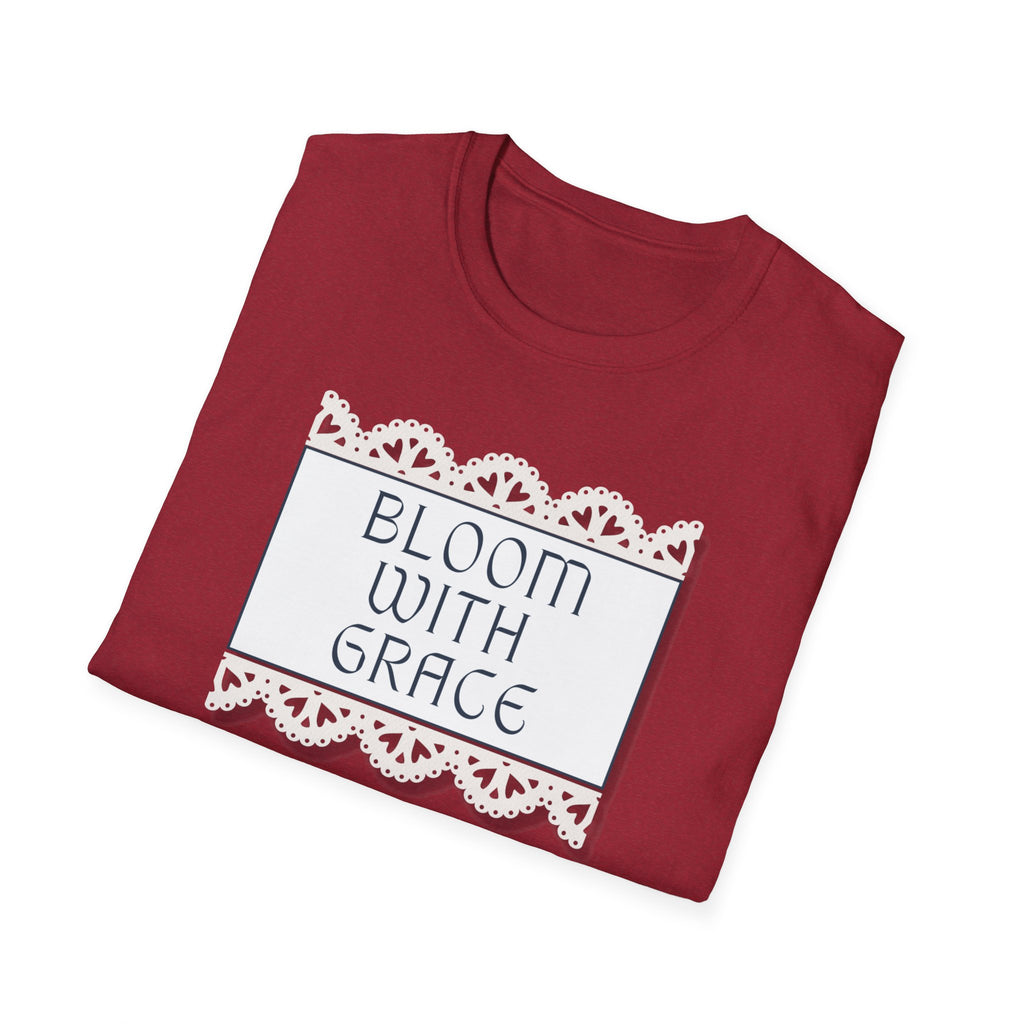 Women's Soft Relaxed Tee -  Bloom with Grace