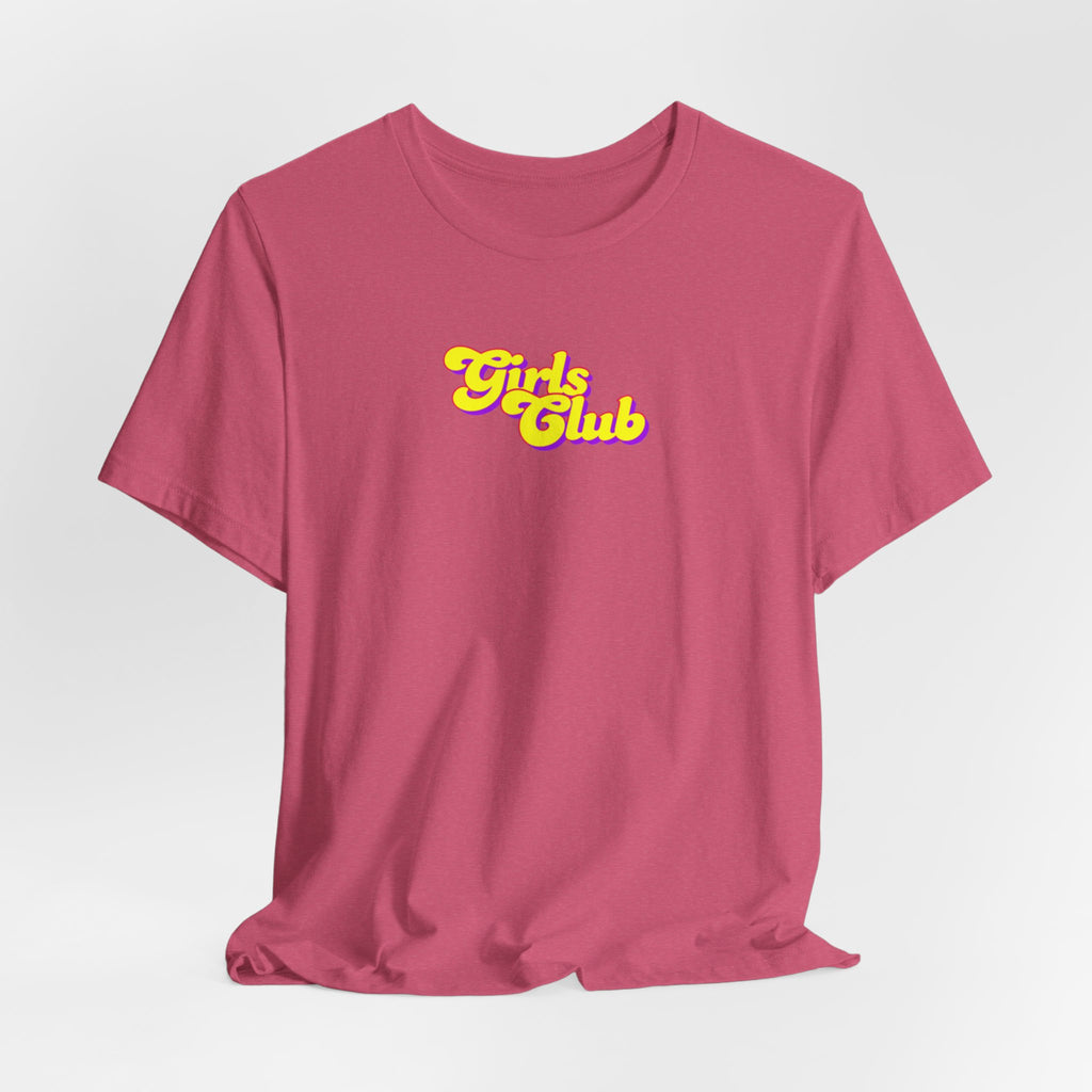 Fitted / Regular fit Womans Soft Tee - Girls Club