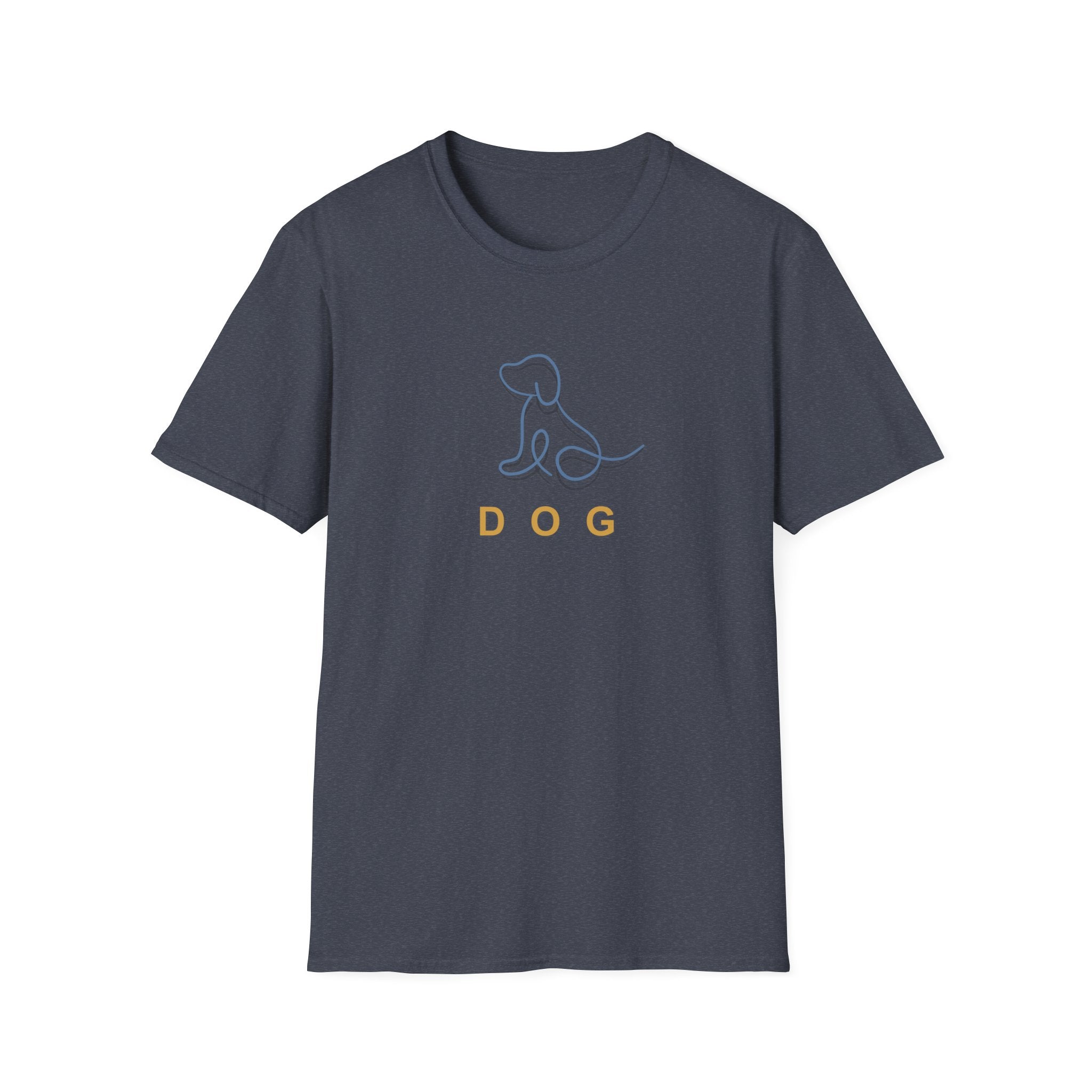 Men and Women Dog Soft Relaxed T Shirt