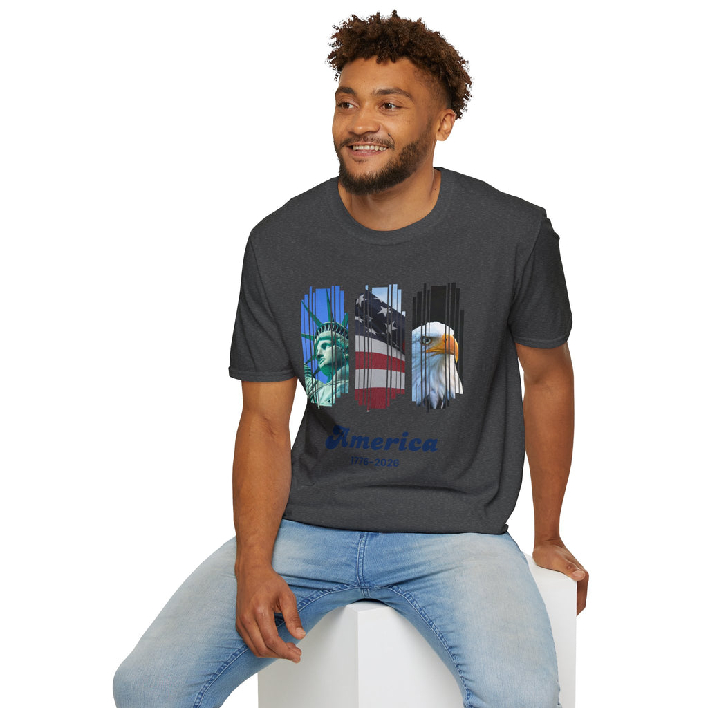 Relaxed Soft Tee - Men and Women - America