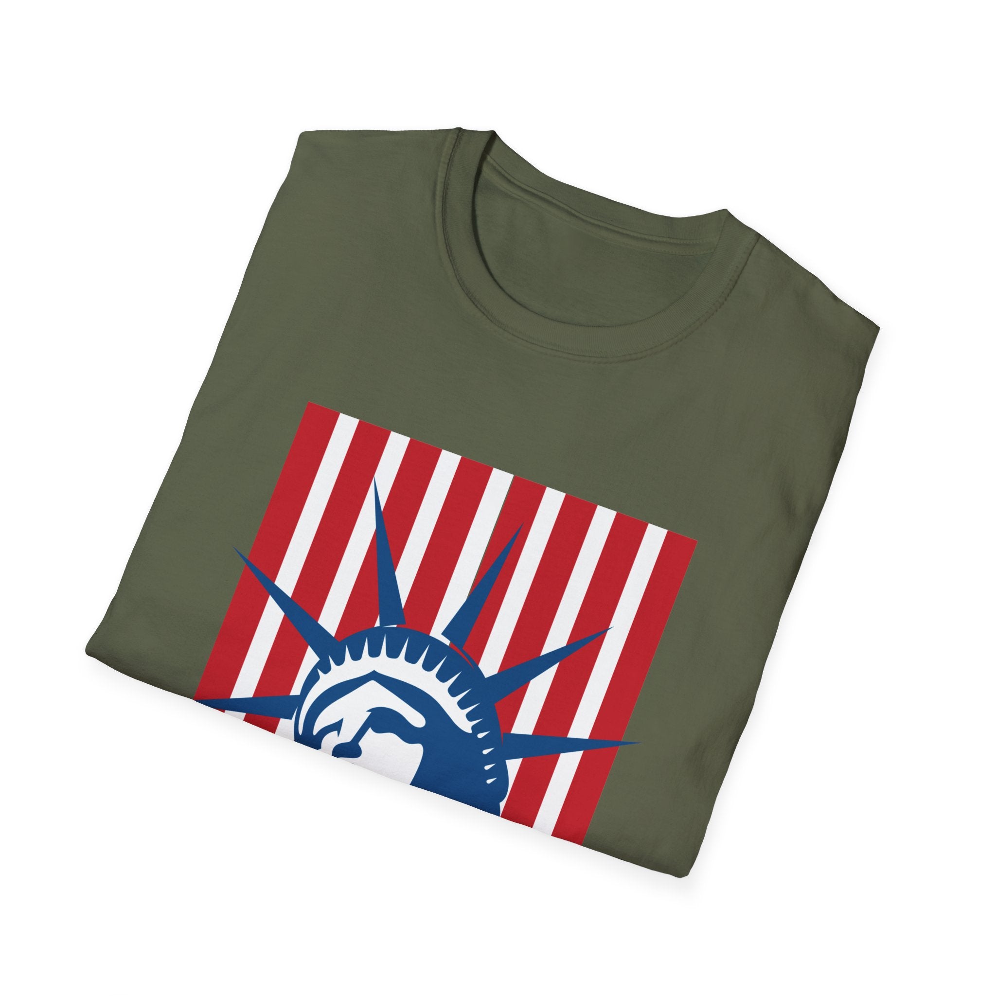 Relaxed Tee for Men & Women- Statue of Liberty