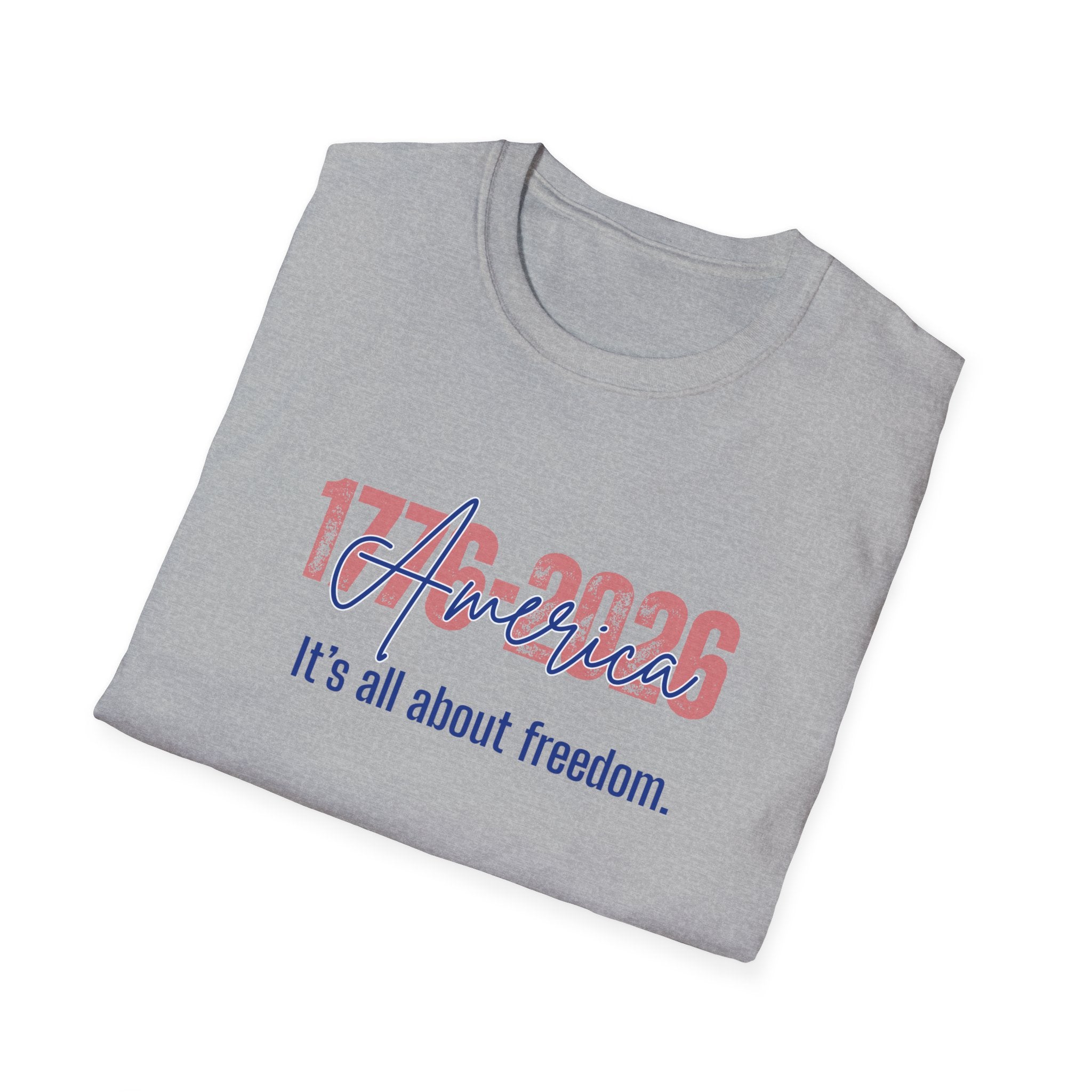 Relaxed Soft Tee Men & Women Its all about freedom