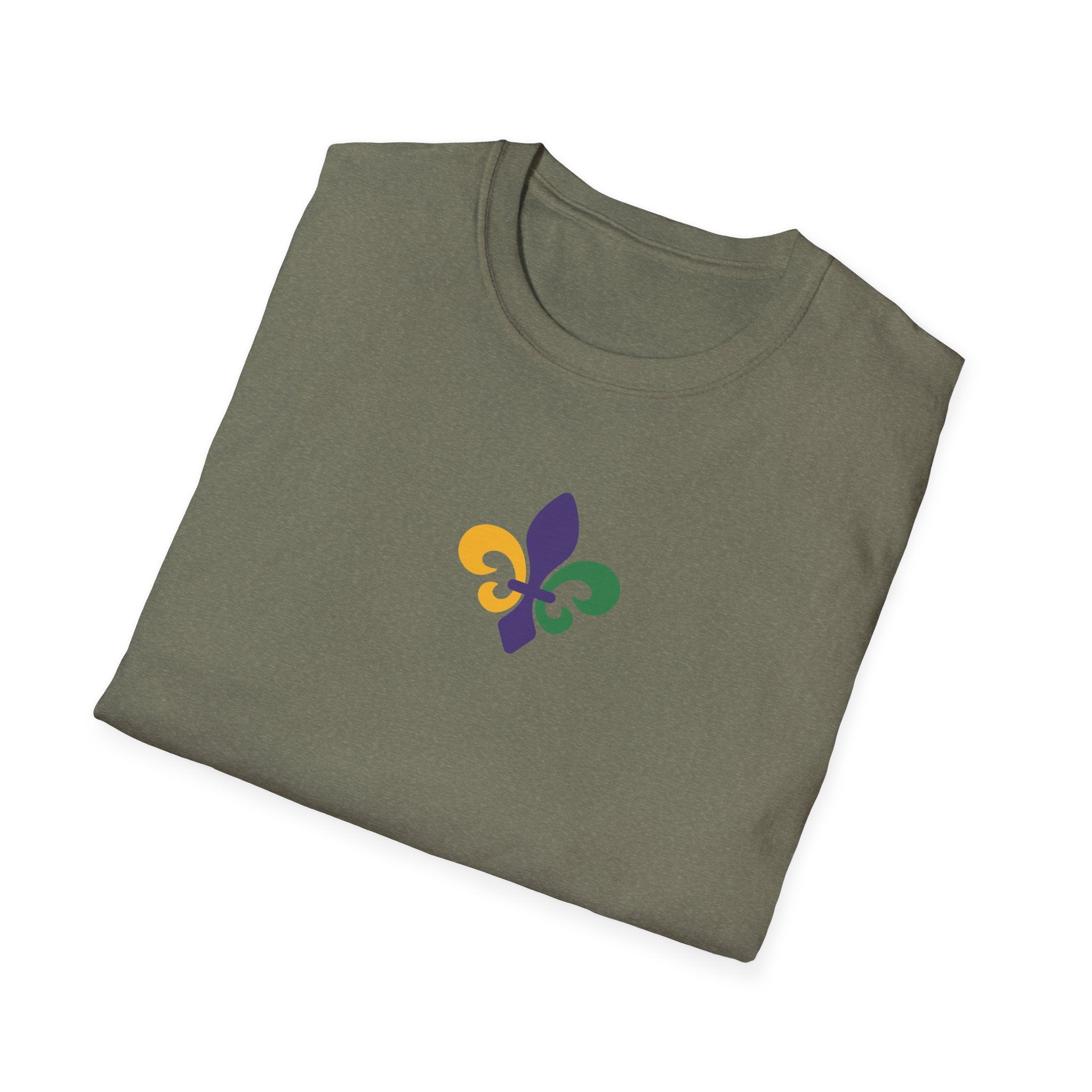 Relaxed Ladies Soft Tee - "Fleur De Lis"