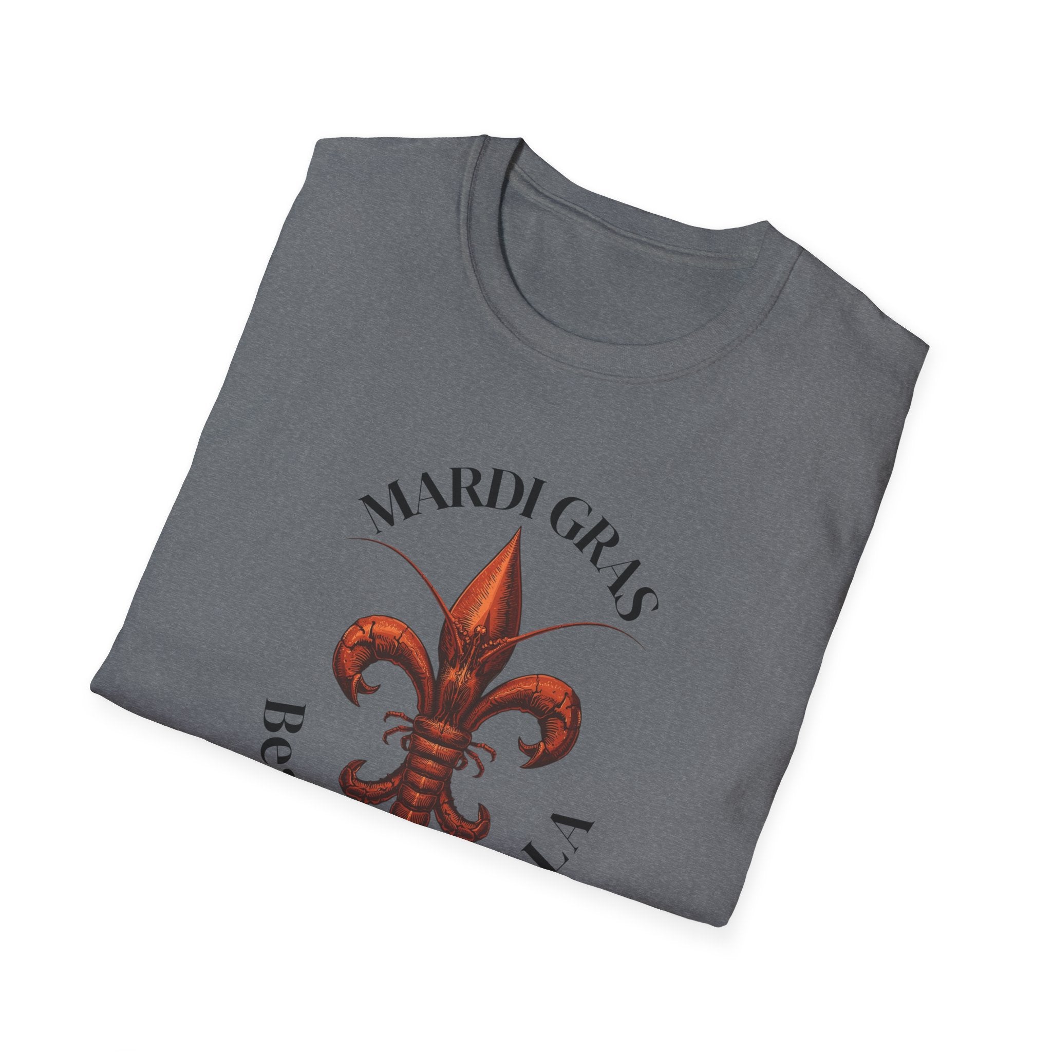 relaxed mens tee - beaux bridge mardi gras