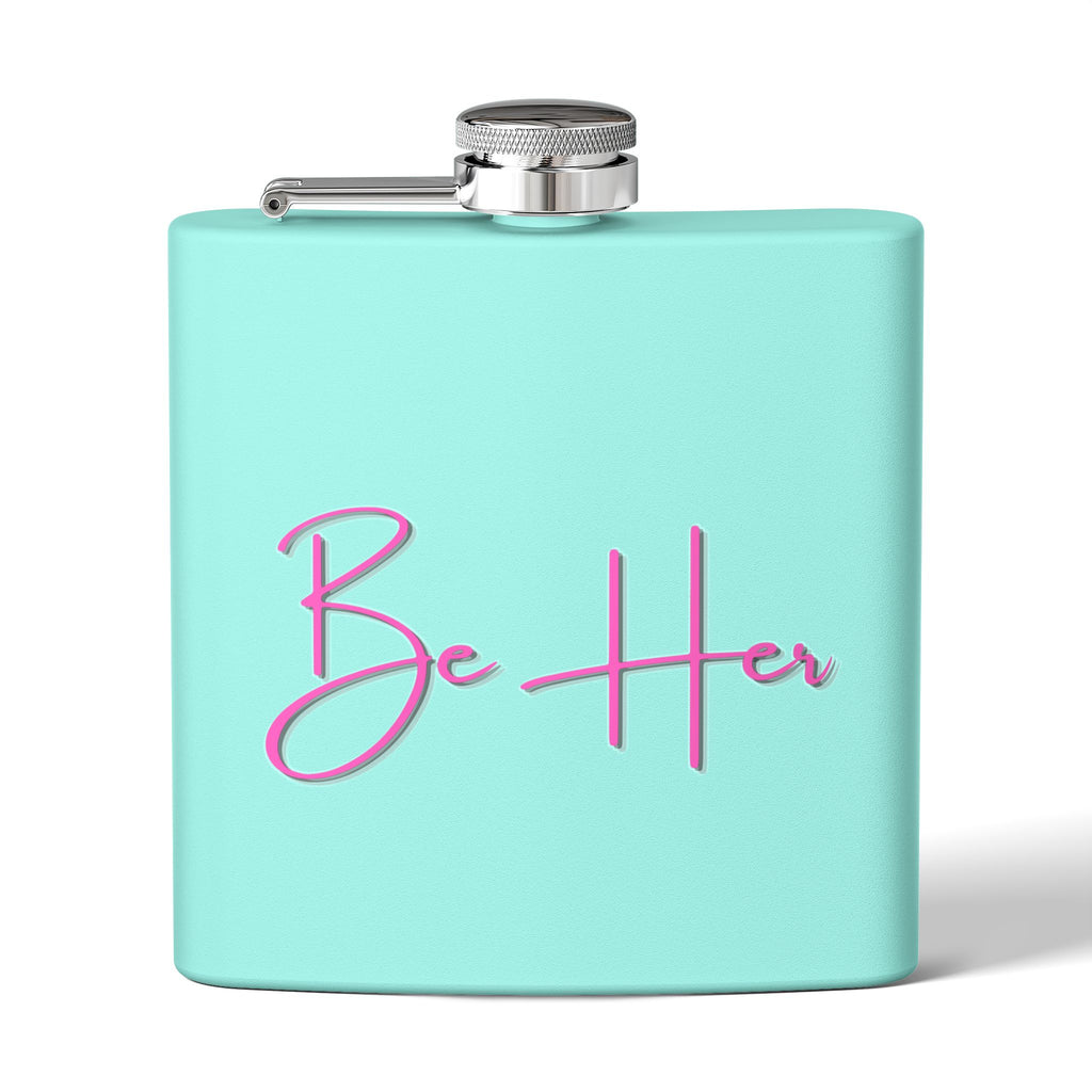 Stainless Steel Flask, 6oz - Be Her