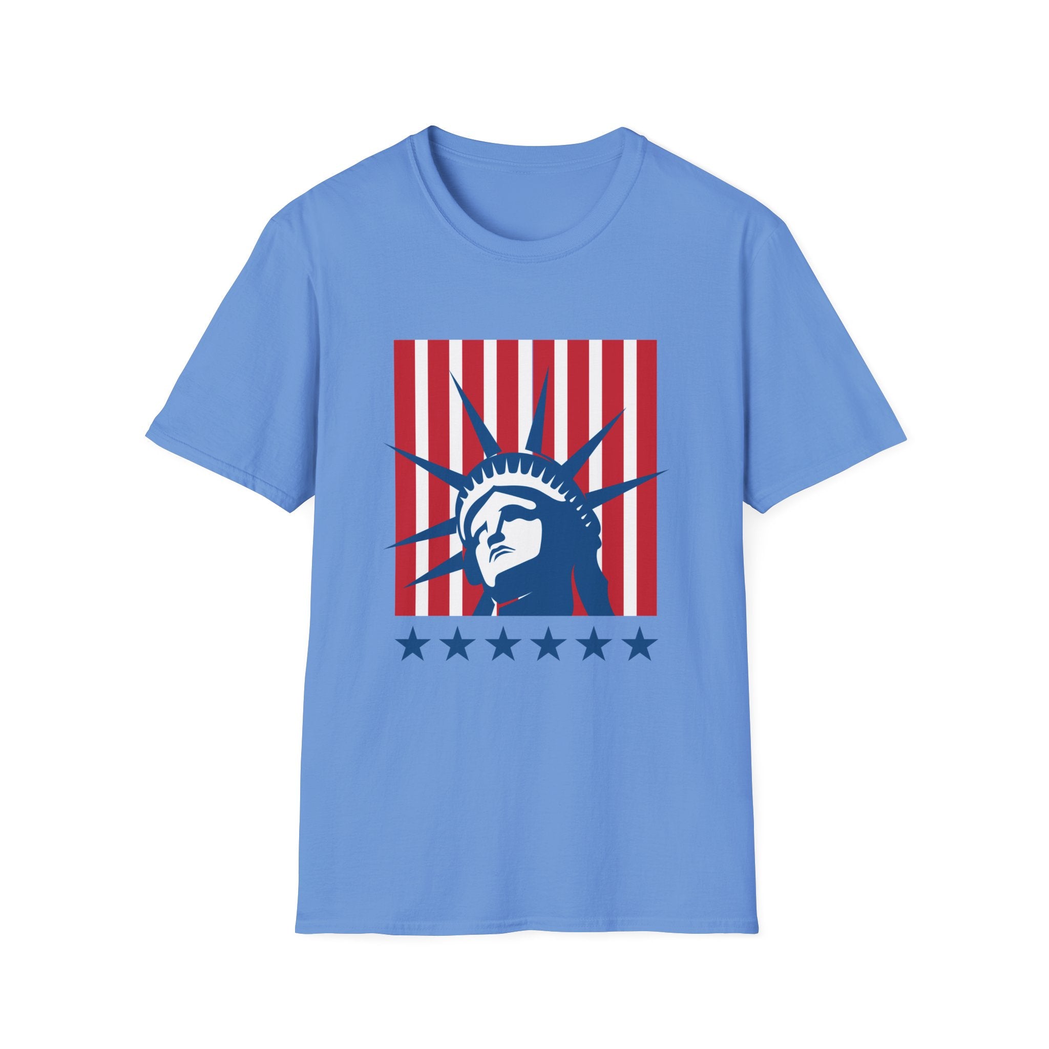 Relaxed Tee for Men & Women- Statue of Liberty