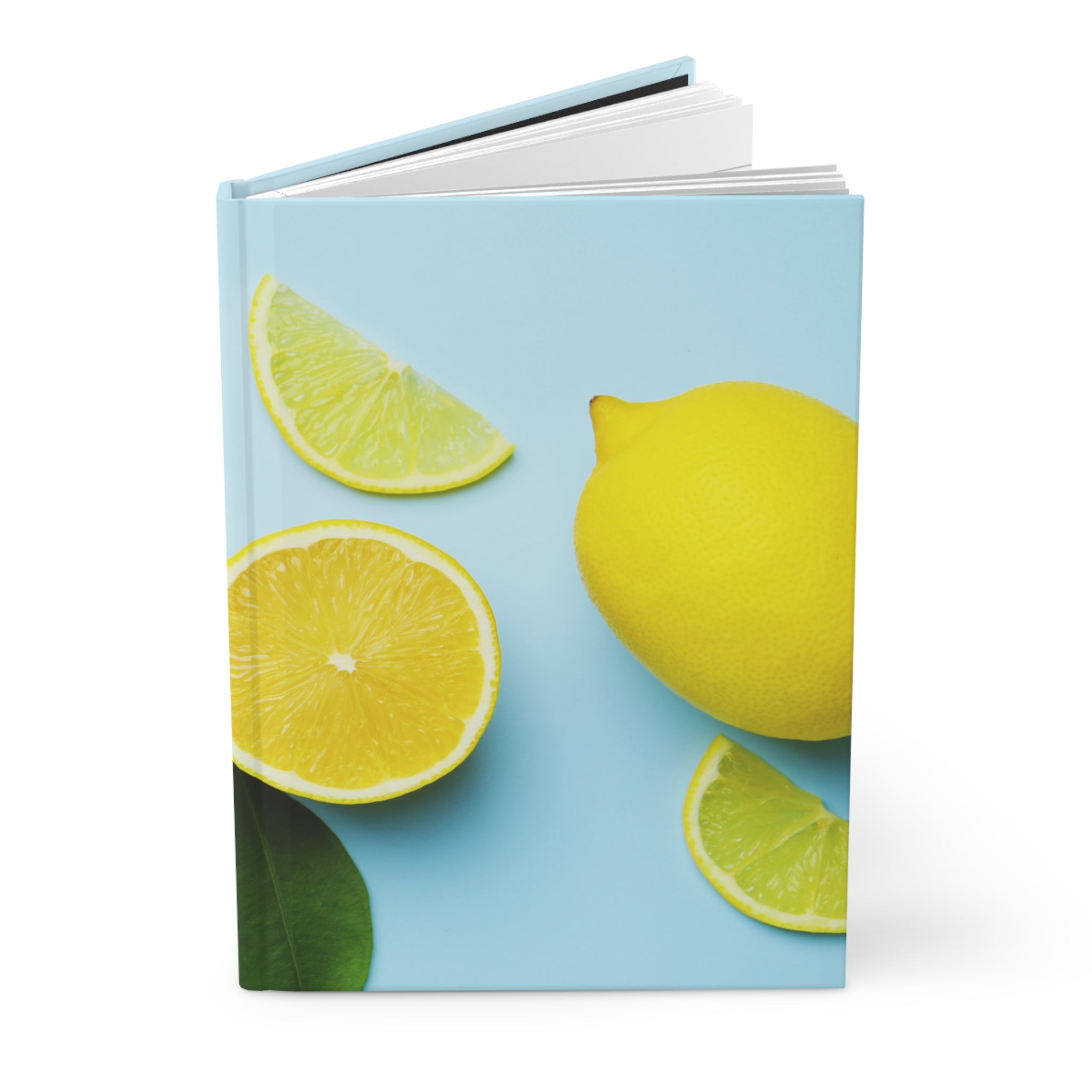 Hardcover Journal Matte Lemons