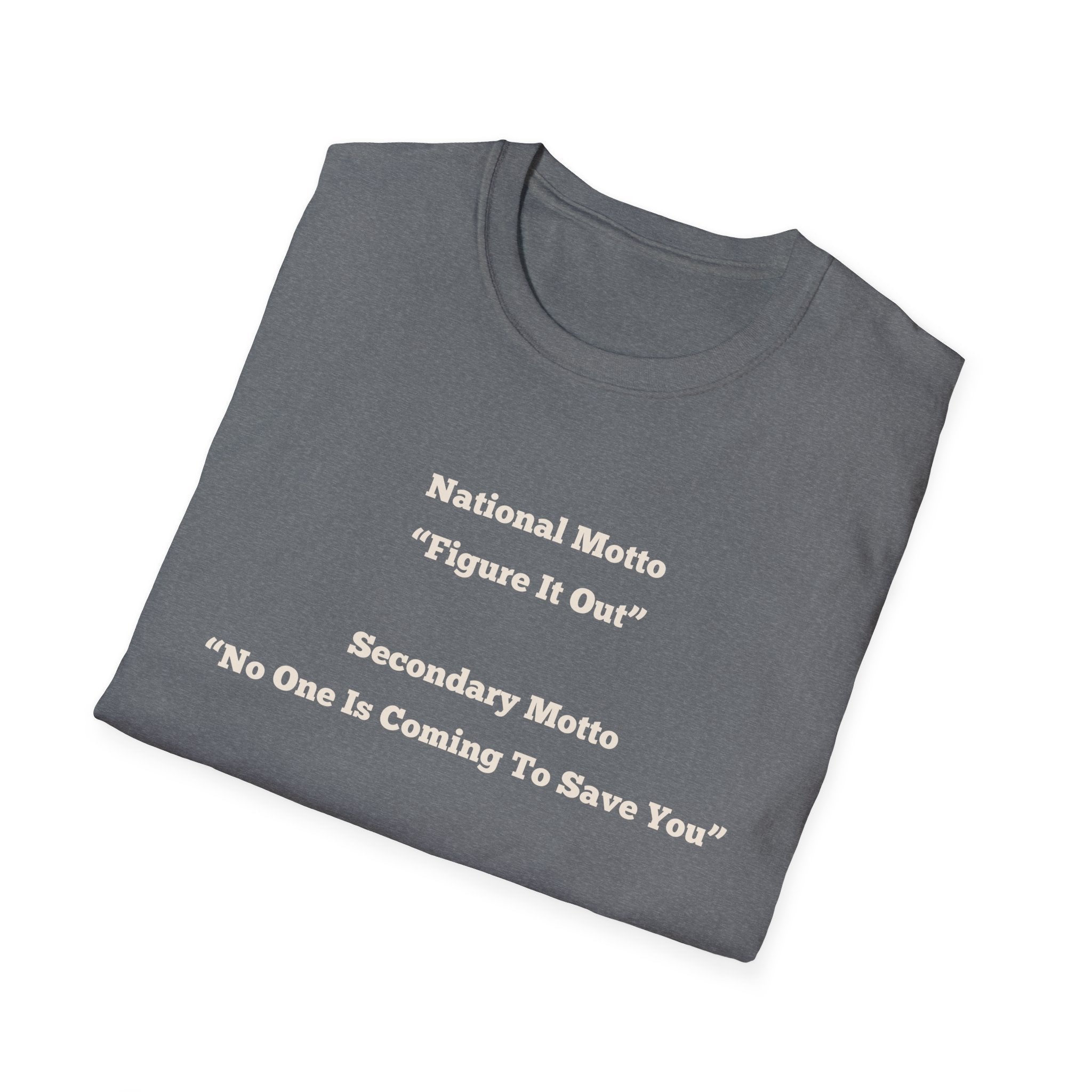 Men's Relaxed Tee - Motto Figure it Out