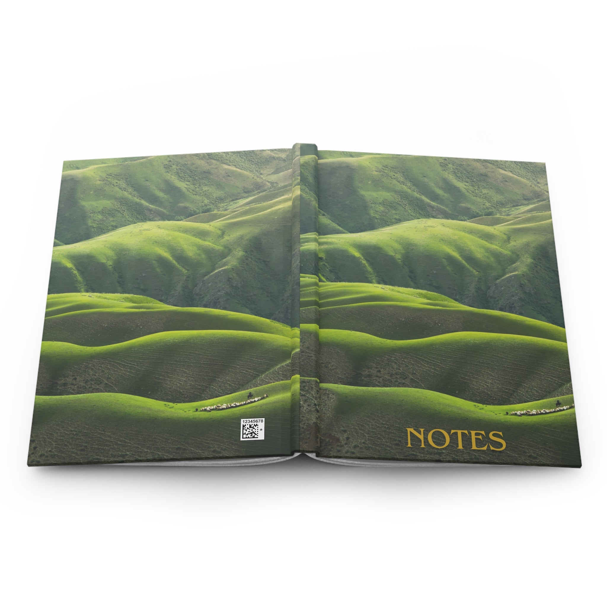 Hardcover Journal Matte - Field (Green) Notes
