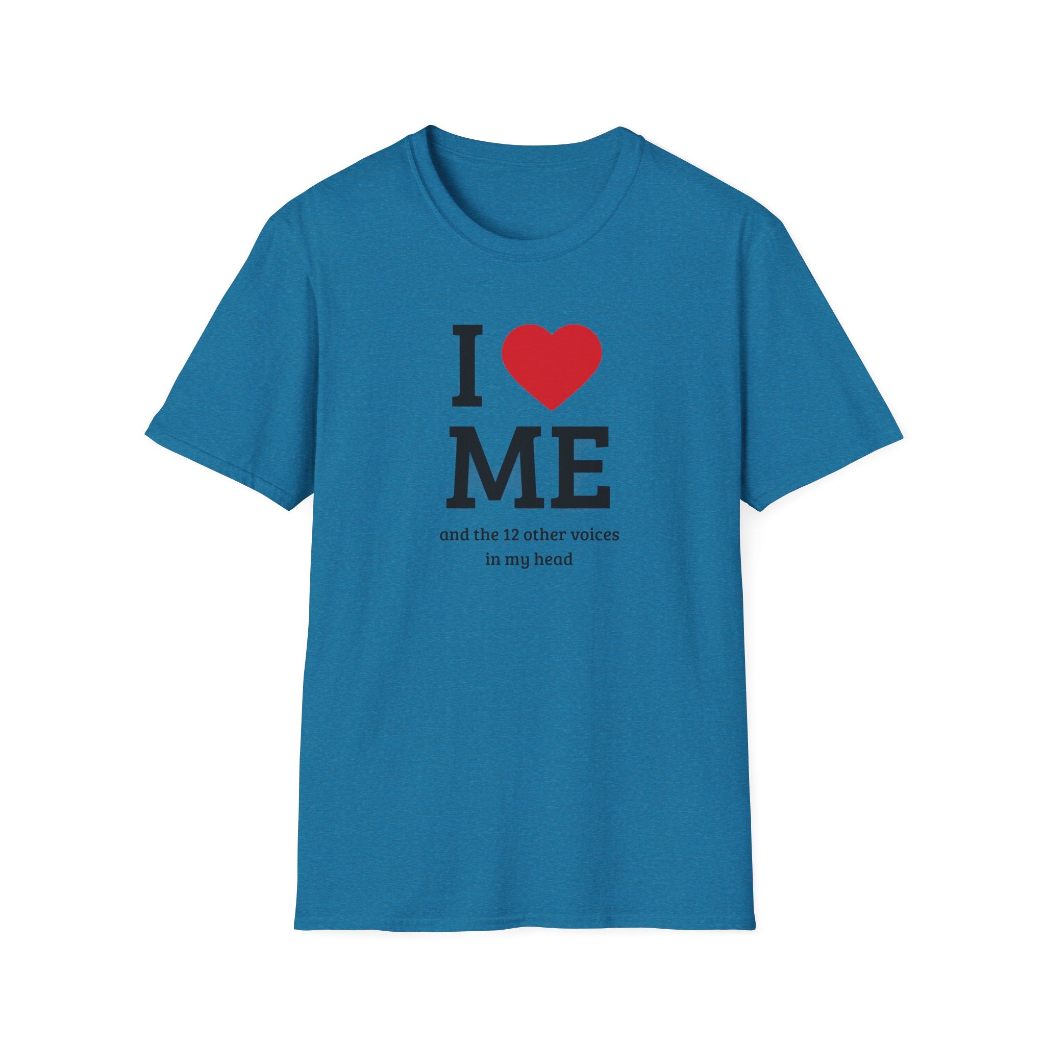 Soft Flexible Tee - Men and Women - I love me and the 12 other voices