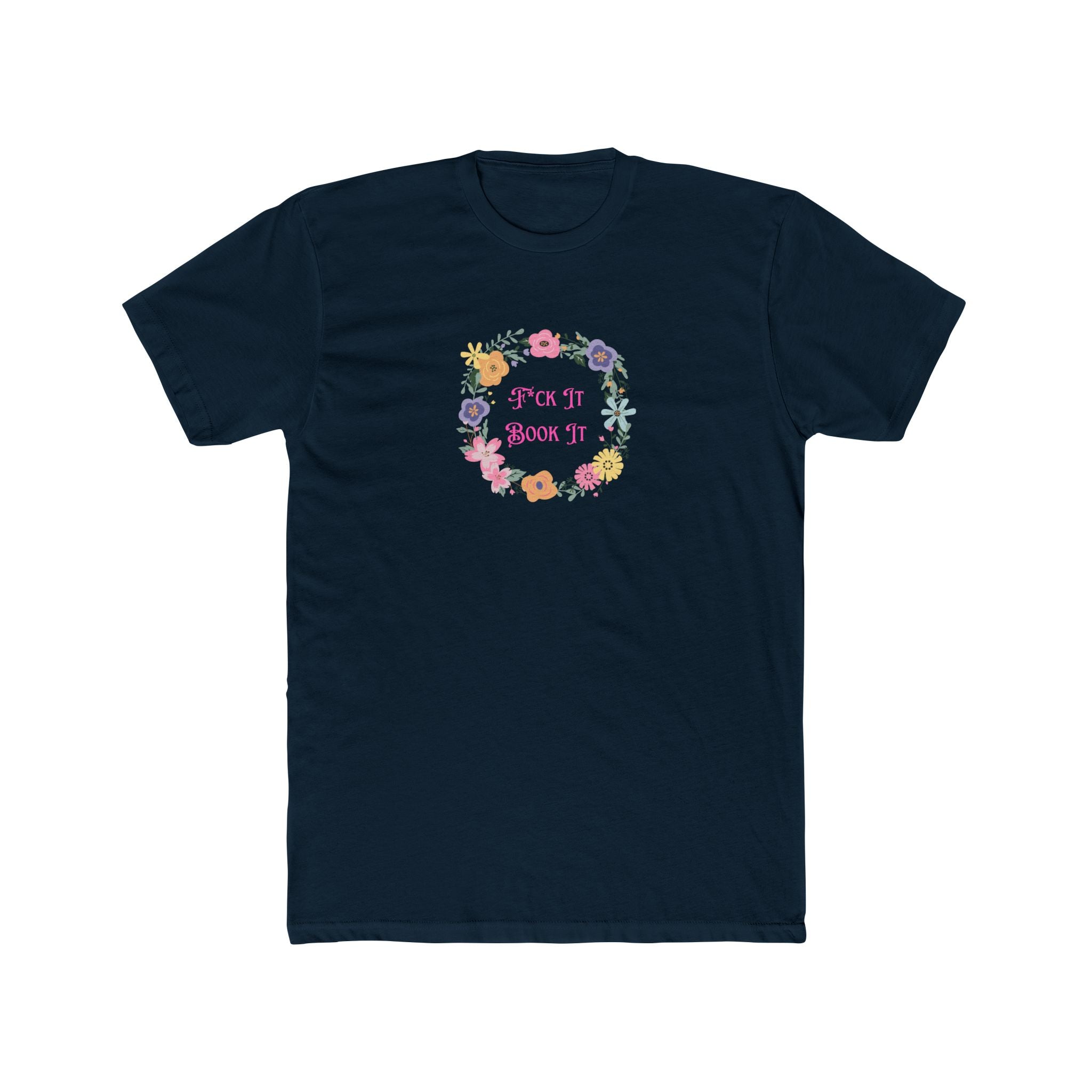 Woman Soft Relaxed T Shirt - F*ck it Book It