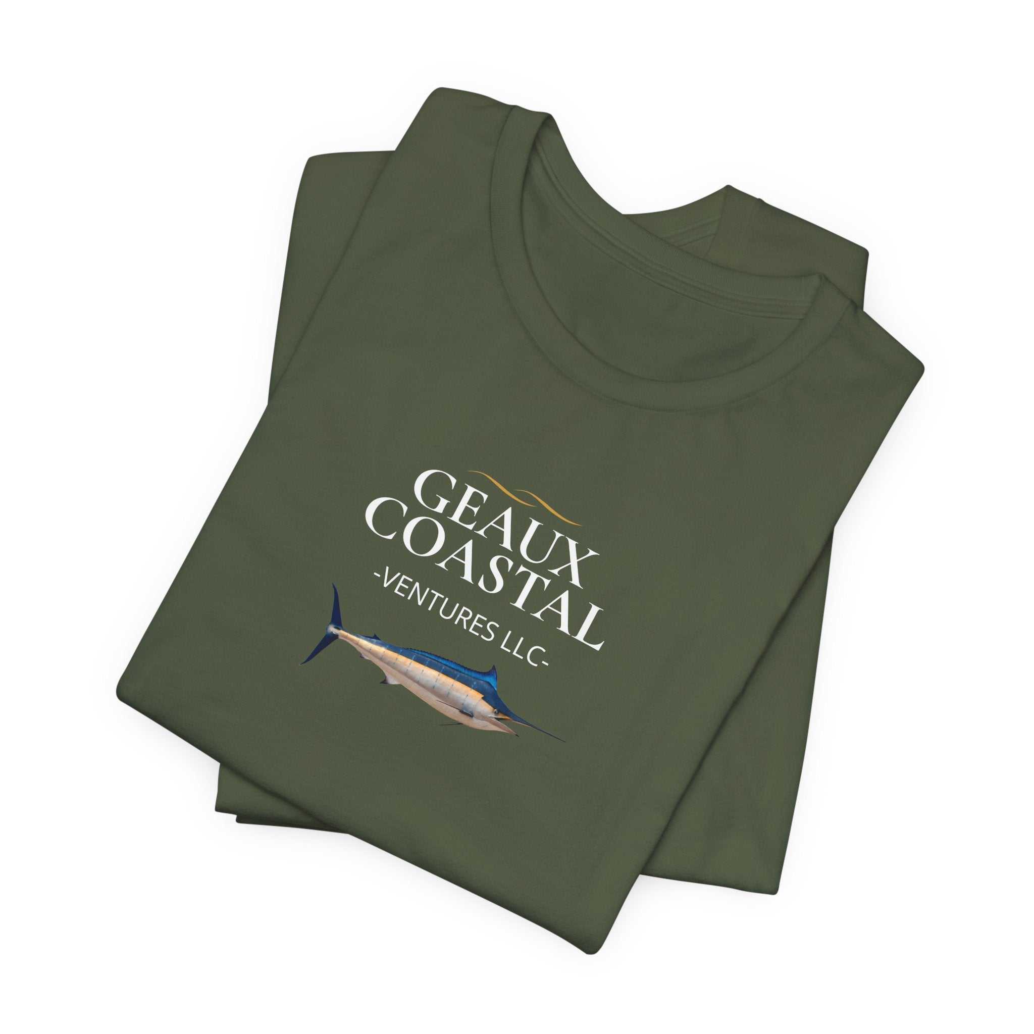 Men's Soft Relaxed Tee - Geaux Costal Marlin