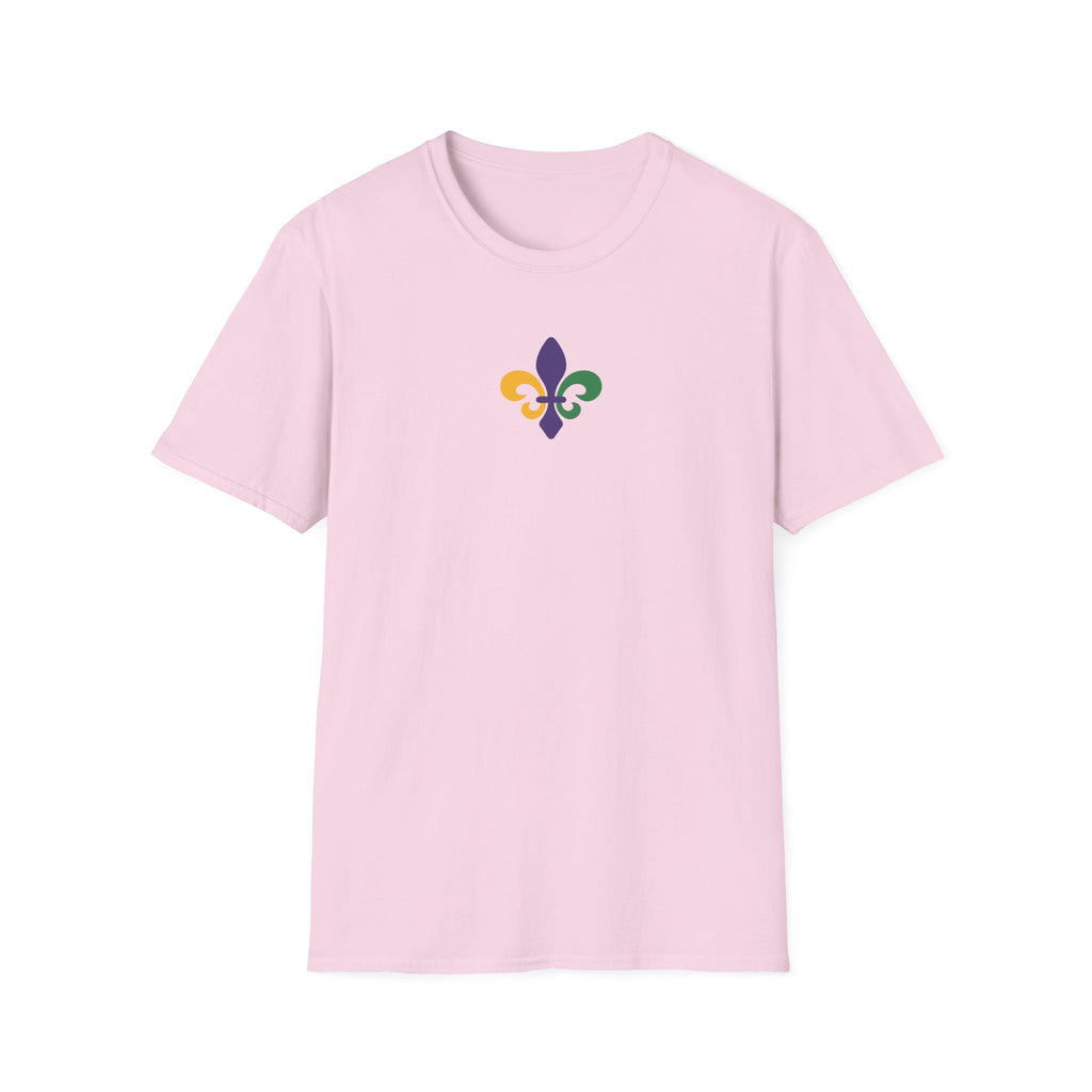 Relaxed Ladies Soft Tee - "Fleur De Lis"
