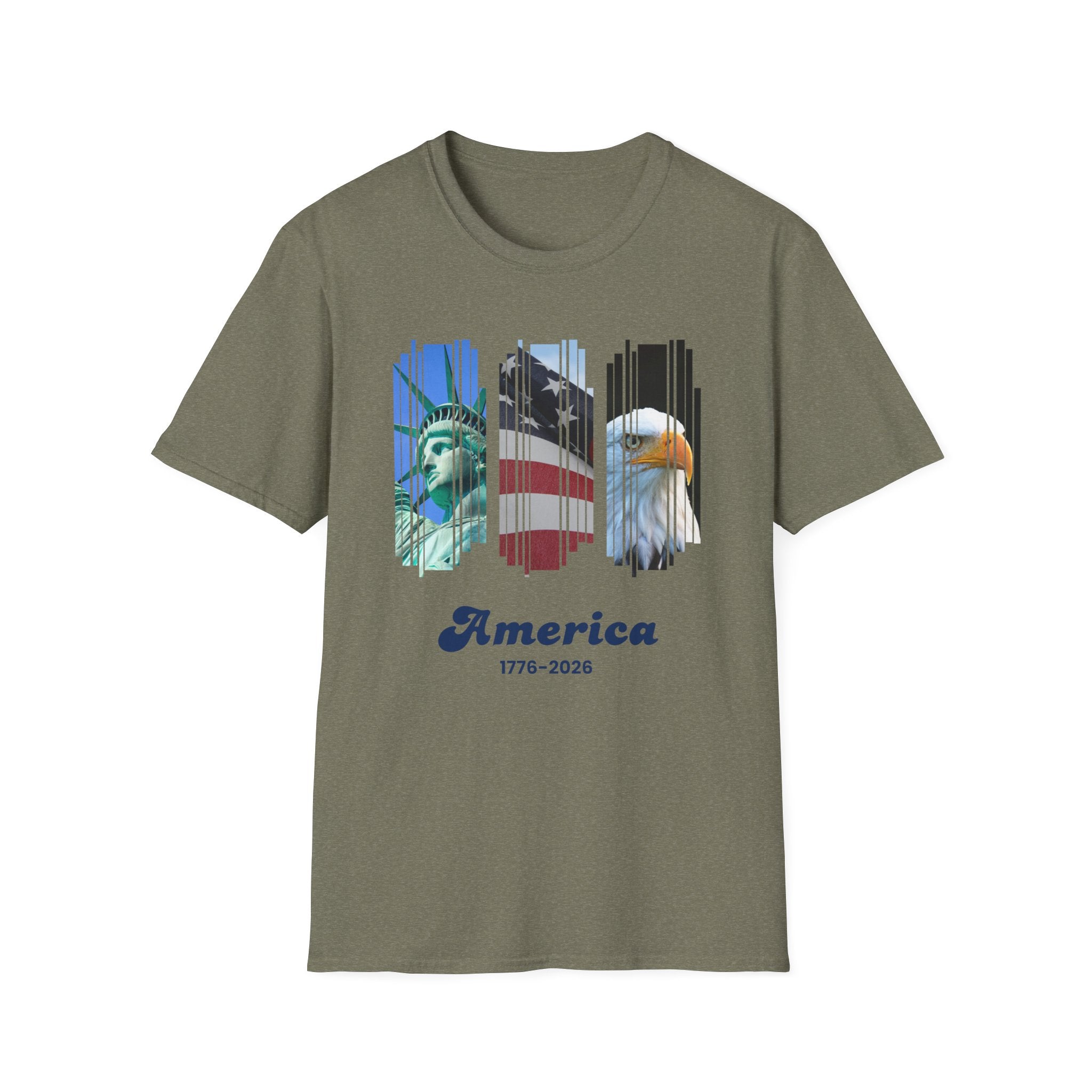 Relaxed Soft Tee - Men and Women - America