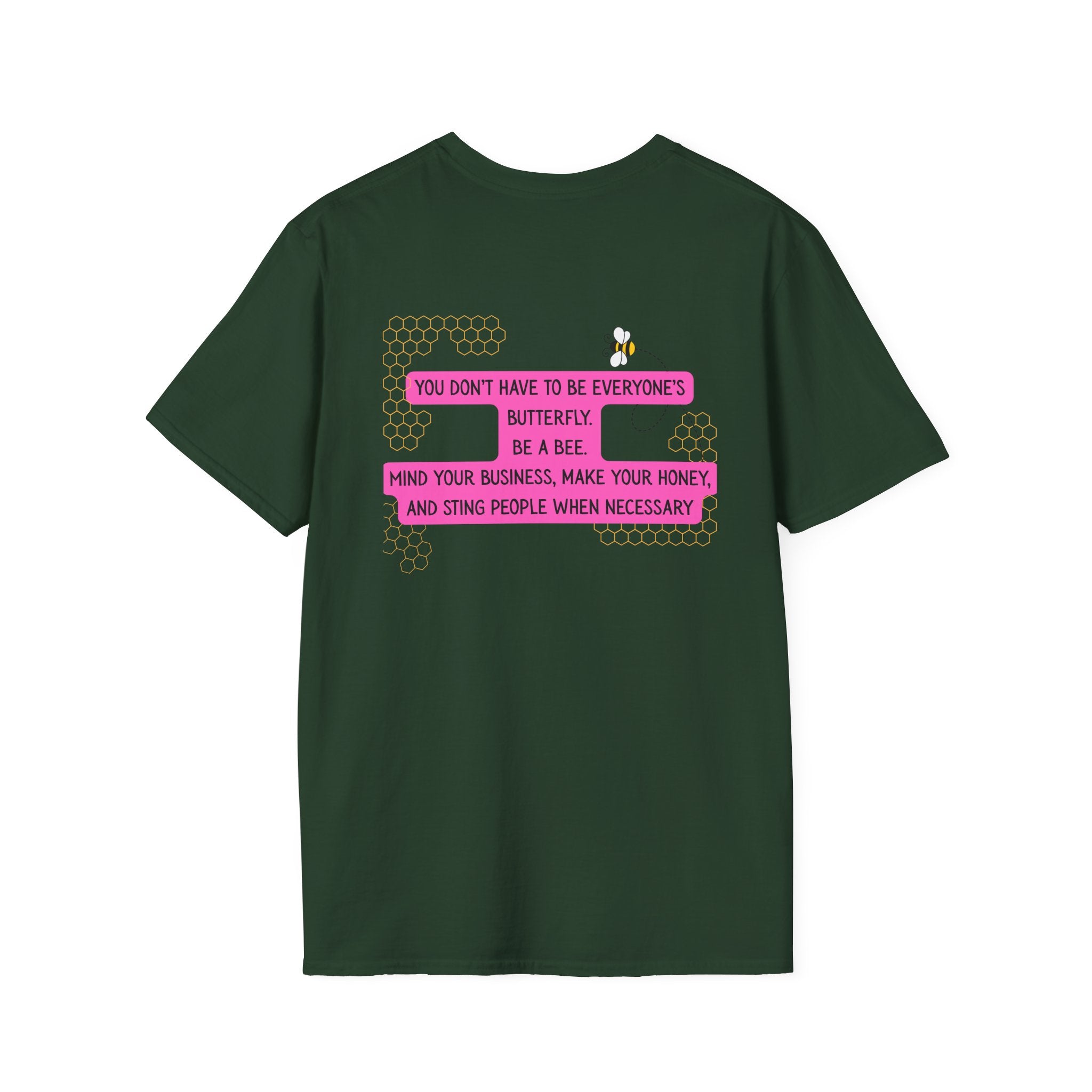 Ladies Soft Relaxed Tee - Be a Bee Funny