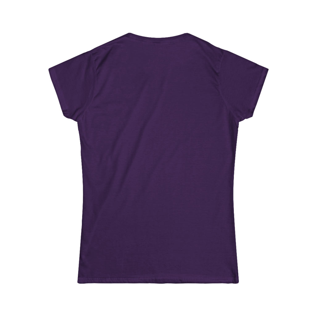 Women's Softstyle Fitted T Shirt - Travel Math
