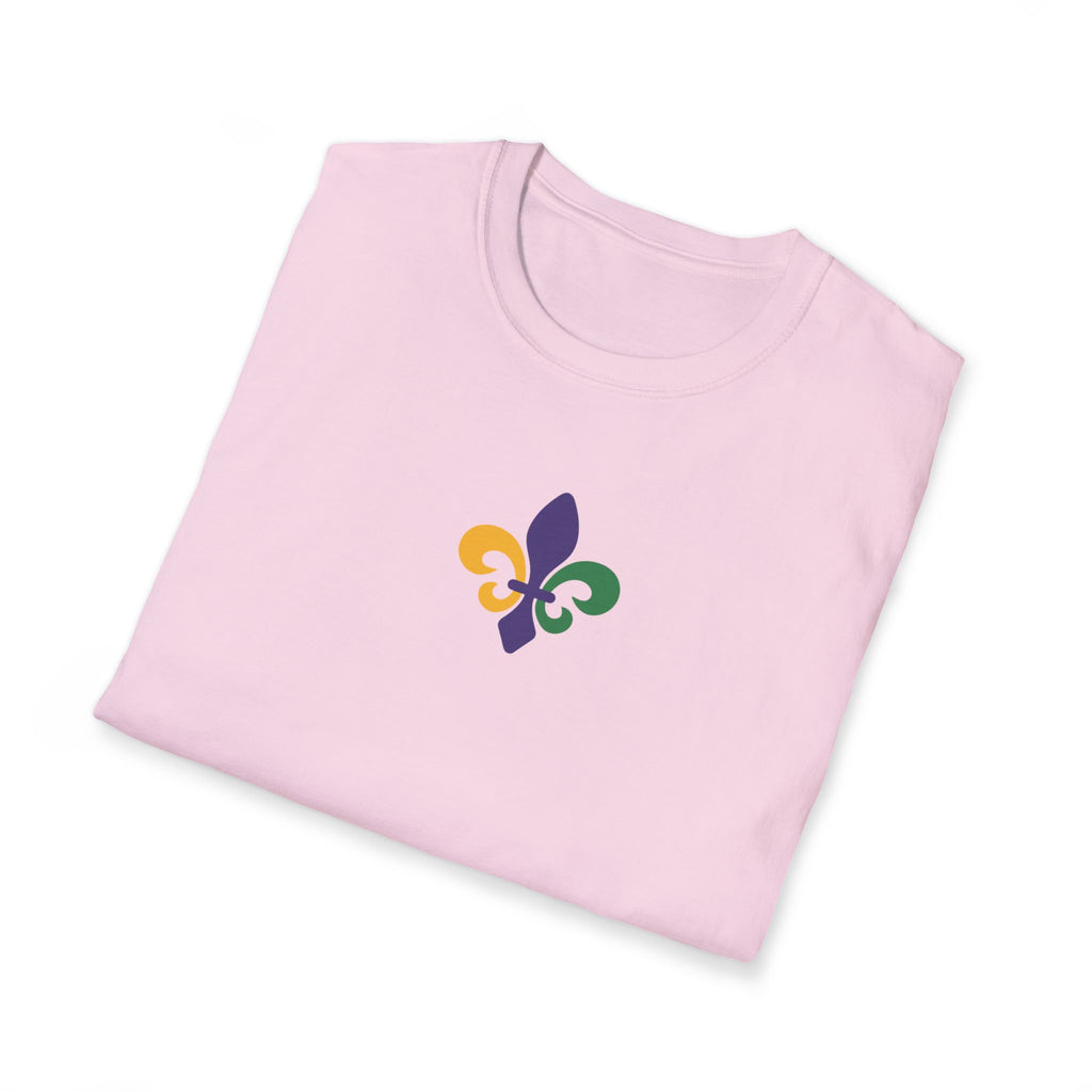 Relaxed Ladies Soft Tee - "Fleur De Lis"