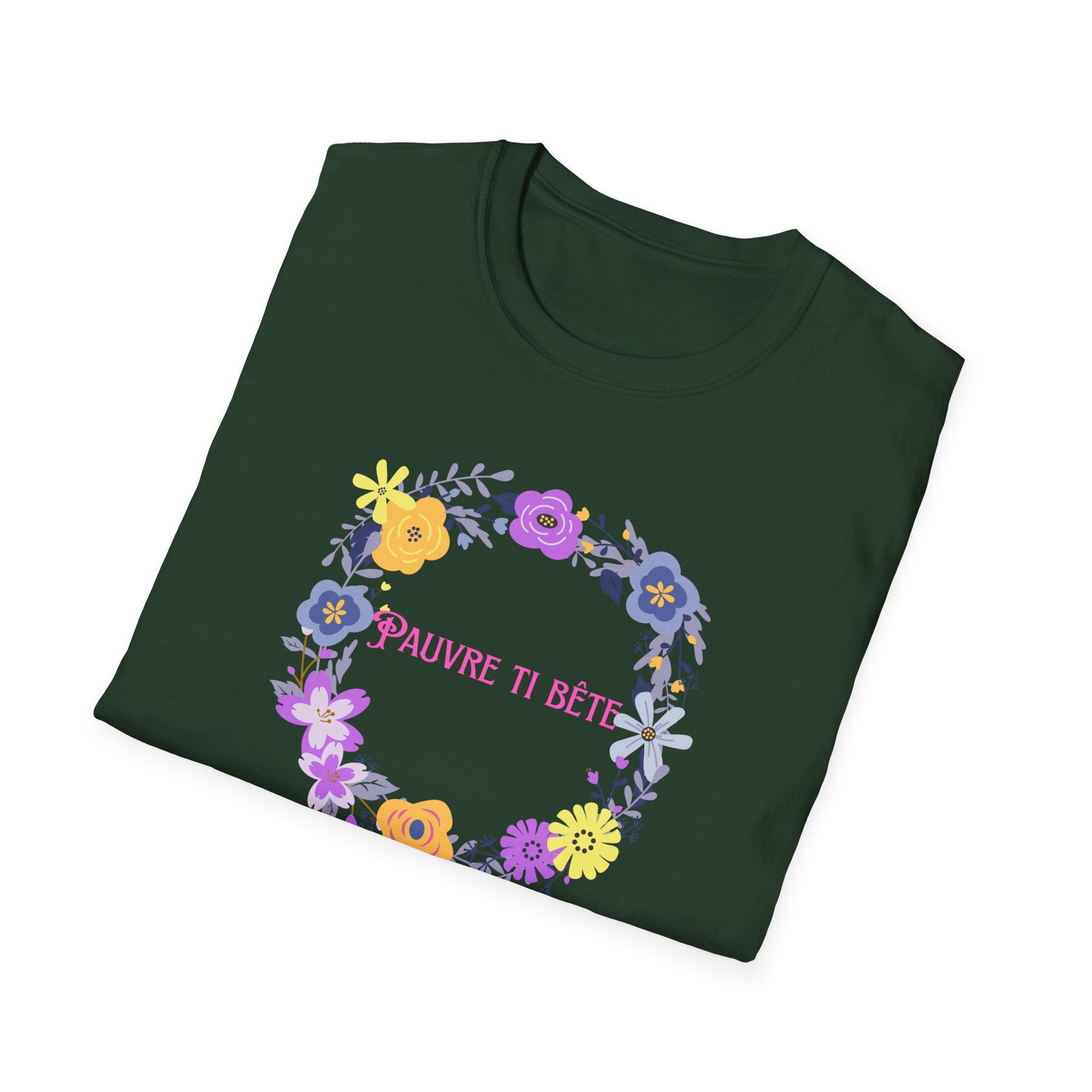 Ladies More Relaxed Soft T Shirt - Pauvre ti bête