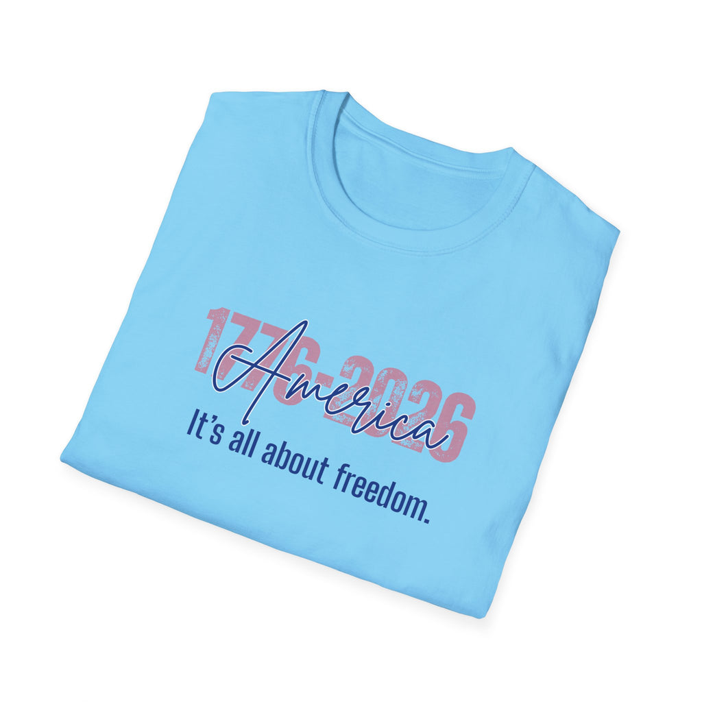 Relaxed Soft Tee Men & Women Its all about freedom
