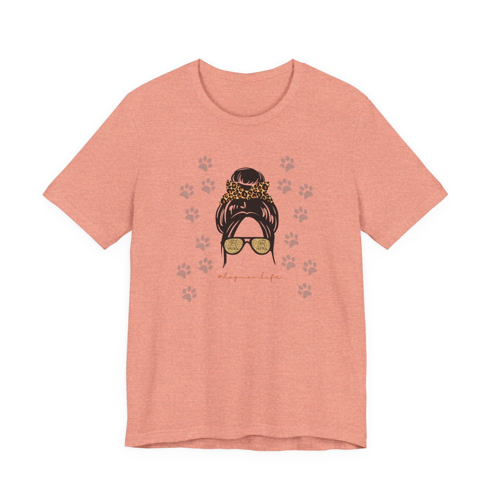 Ladies Relaxed Soft Tee Dog Mom life