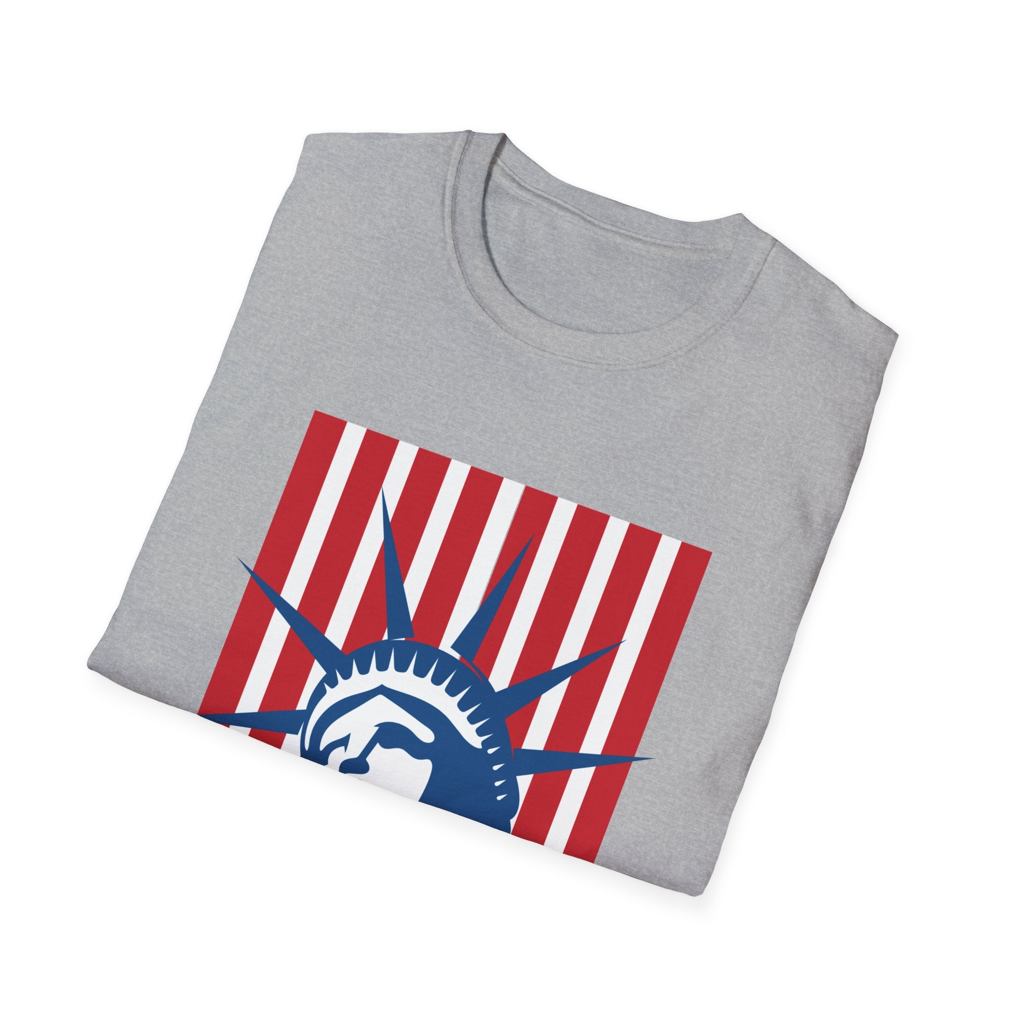 Relaxed Tee for Men & Women- Statue of Liberty