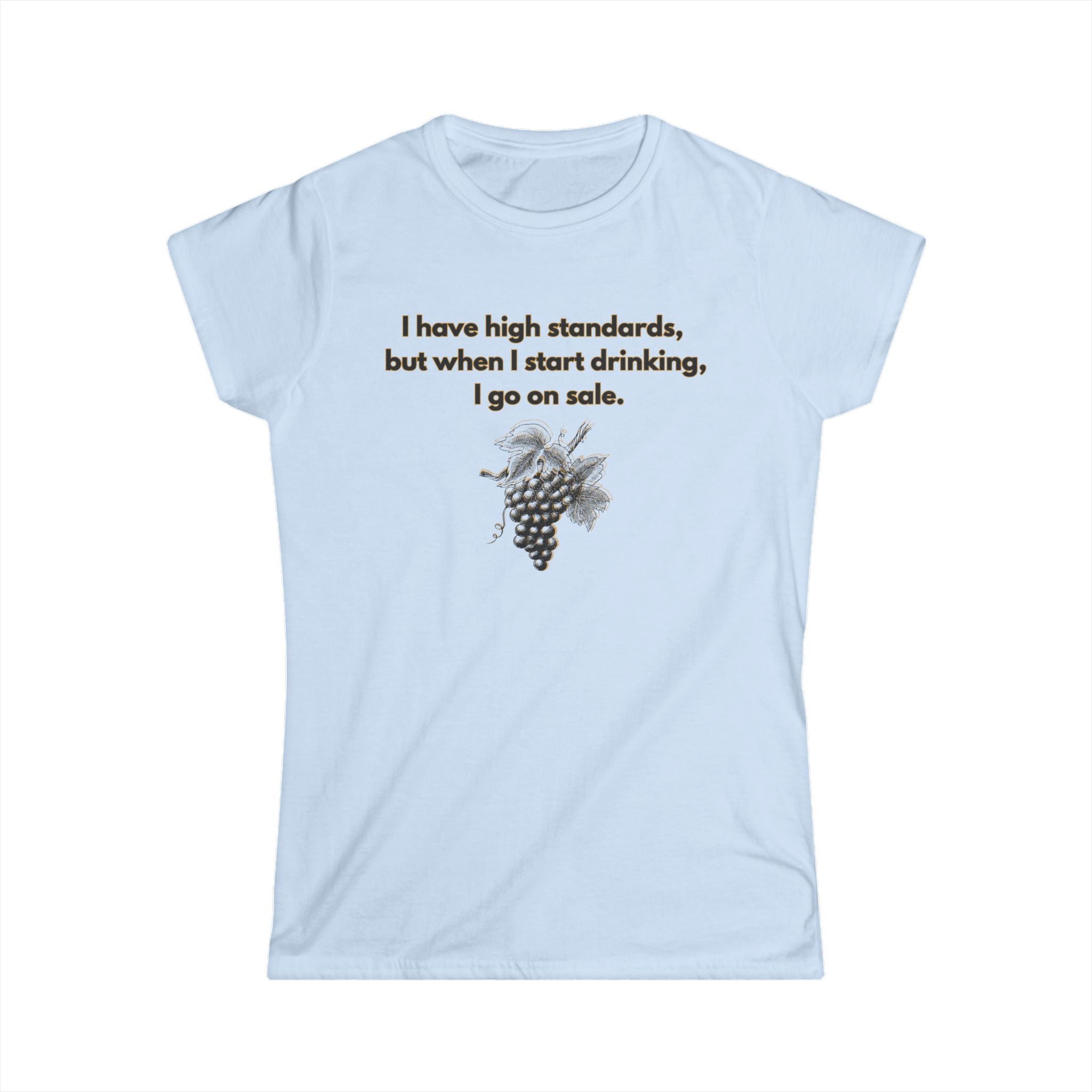 Women's Softstyle Tee - Fitted - Going on Sale Wine