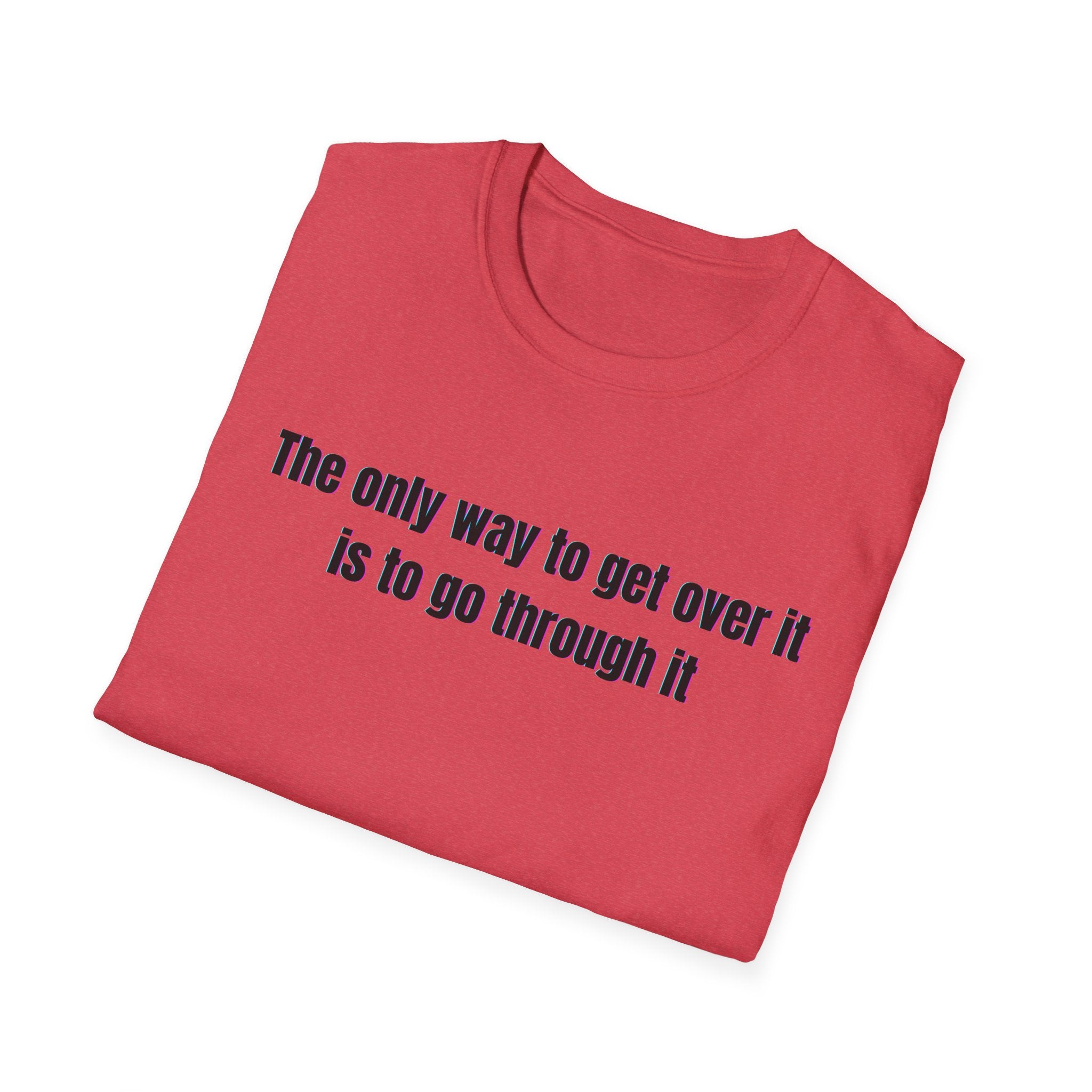 Soft Relaxed Cotton Tee - Men and Women - Going through it