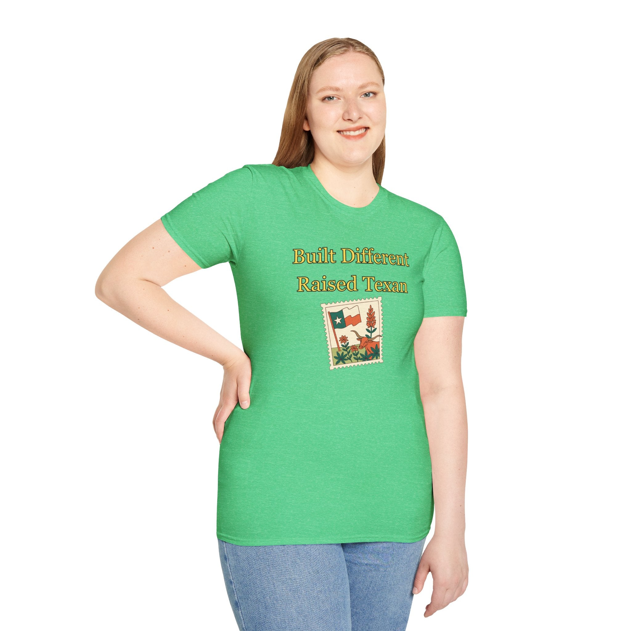 Ladies Relaxed T Shirt - Raised Different Texan