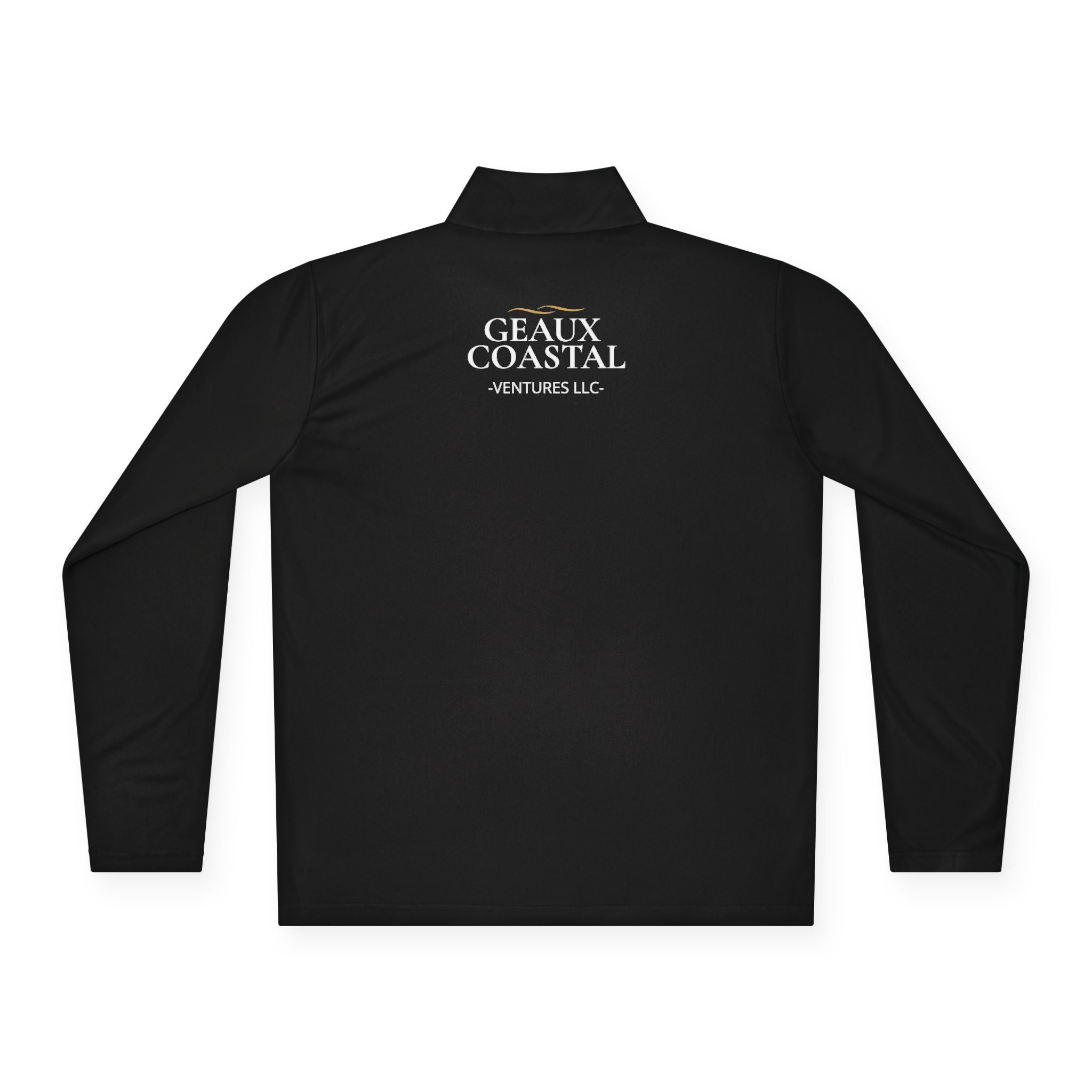 Fishing Quarter-Zip Pullover (Men & Women) -"Geaux Coastal" - Lightweight