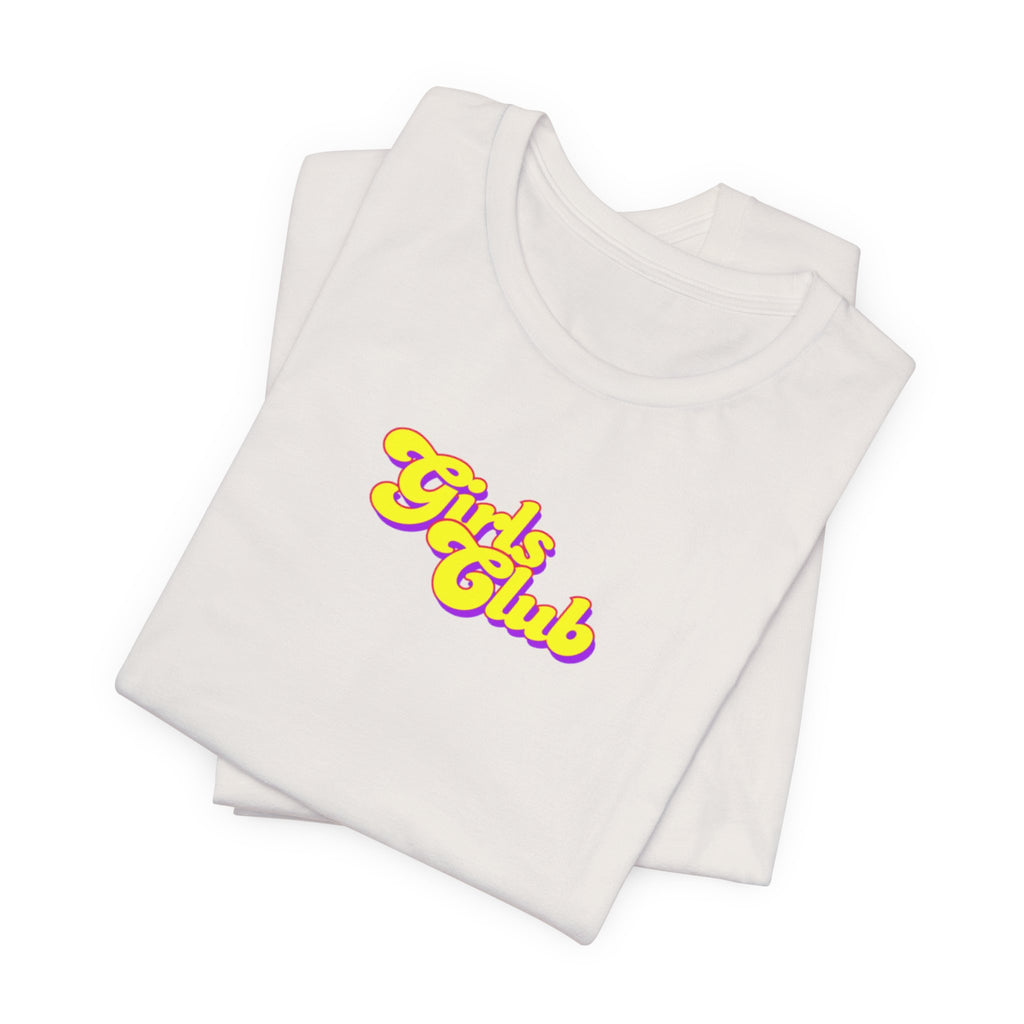 Fitted / Regular fit Womans Soft Tee - Girls Club