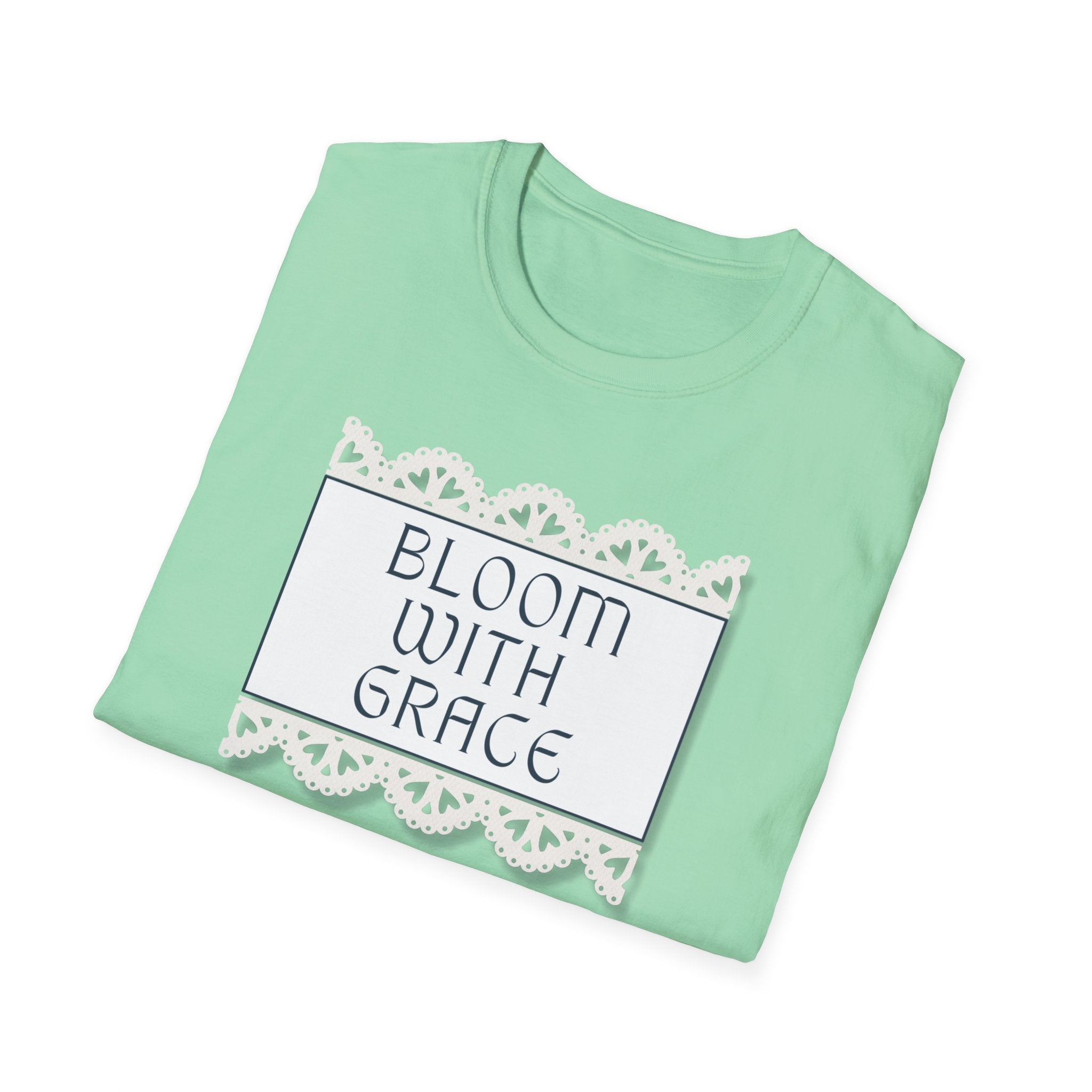 Women's Soft Relaxed Tee -  Bloom with Grace