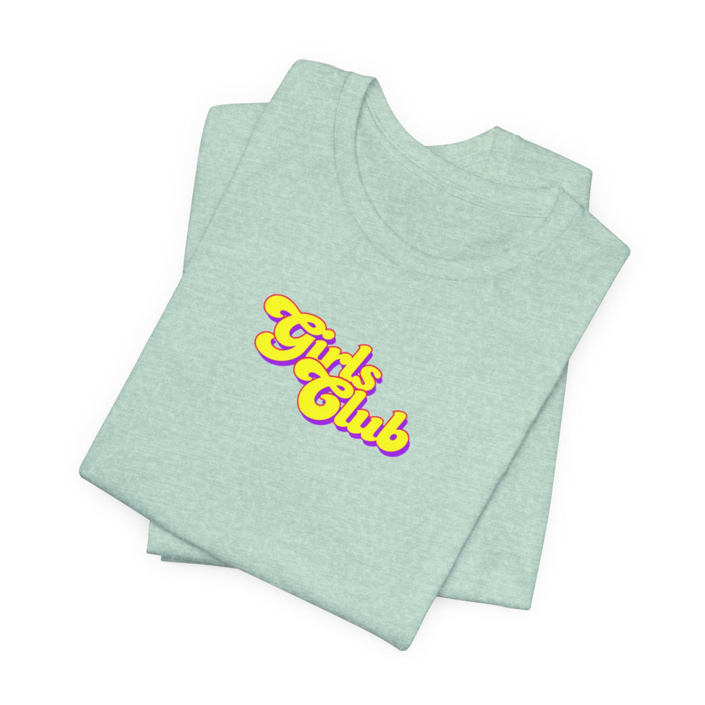 Fitted / Regular fit Womans Soft Tee - Girls Club