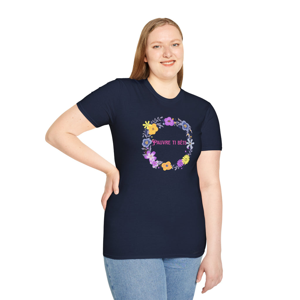 Ladies More Relaxed Soft T Shirt - Pauvre ti bête