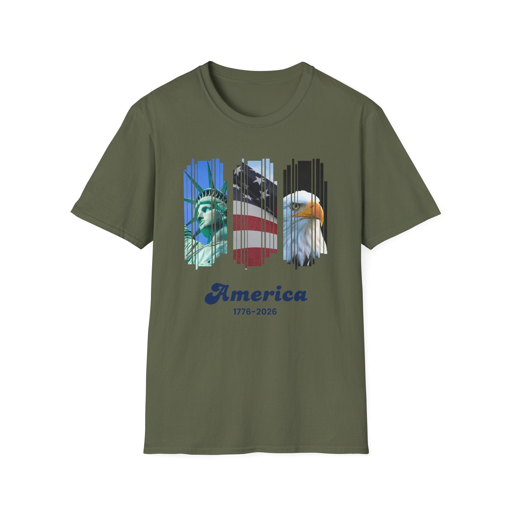 Relaxed Soft Tee - Men and Women - America