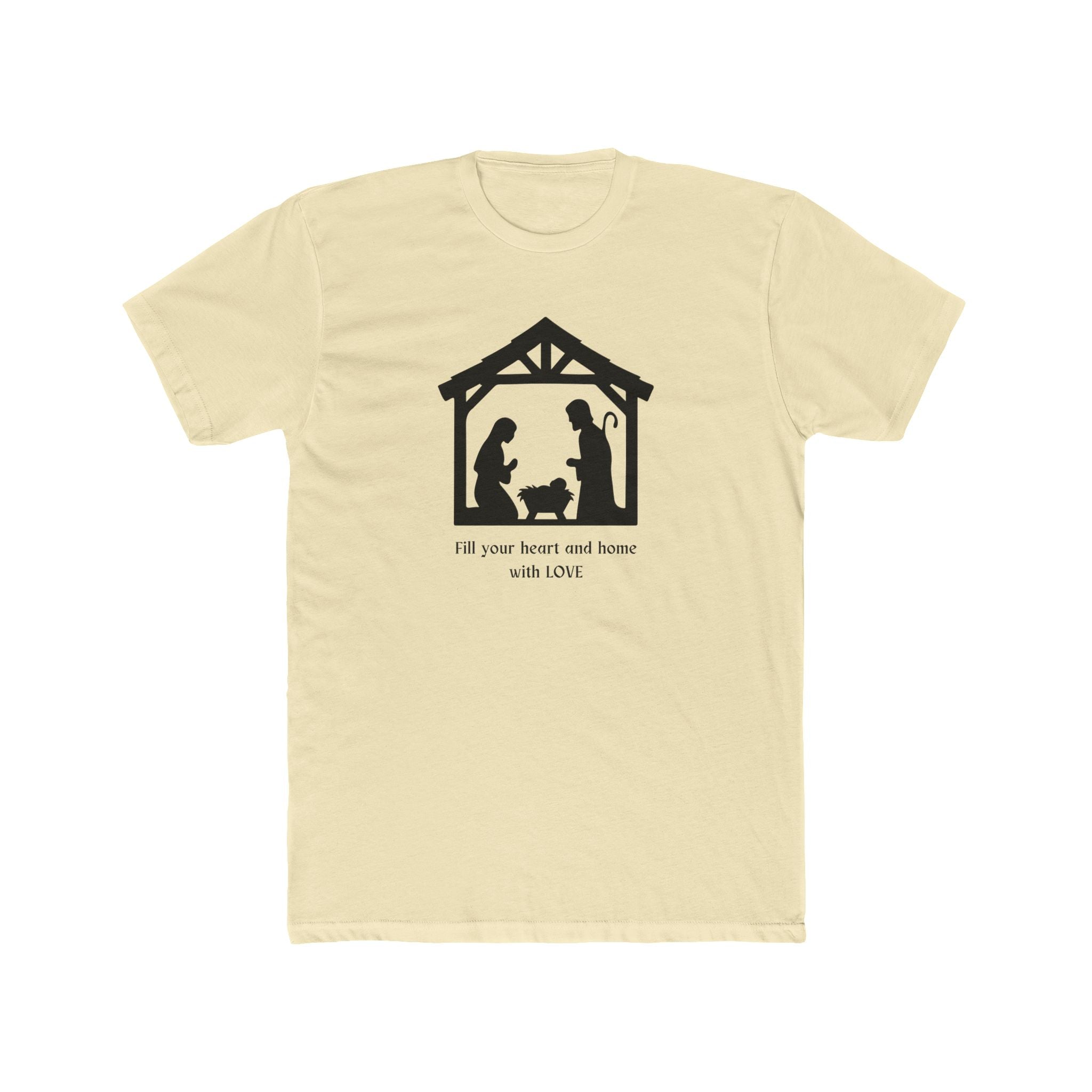 Men & Women Relaxed Tee Soft - Manger  Home and Heart