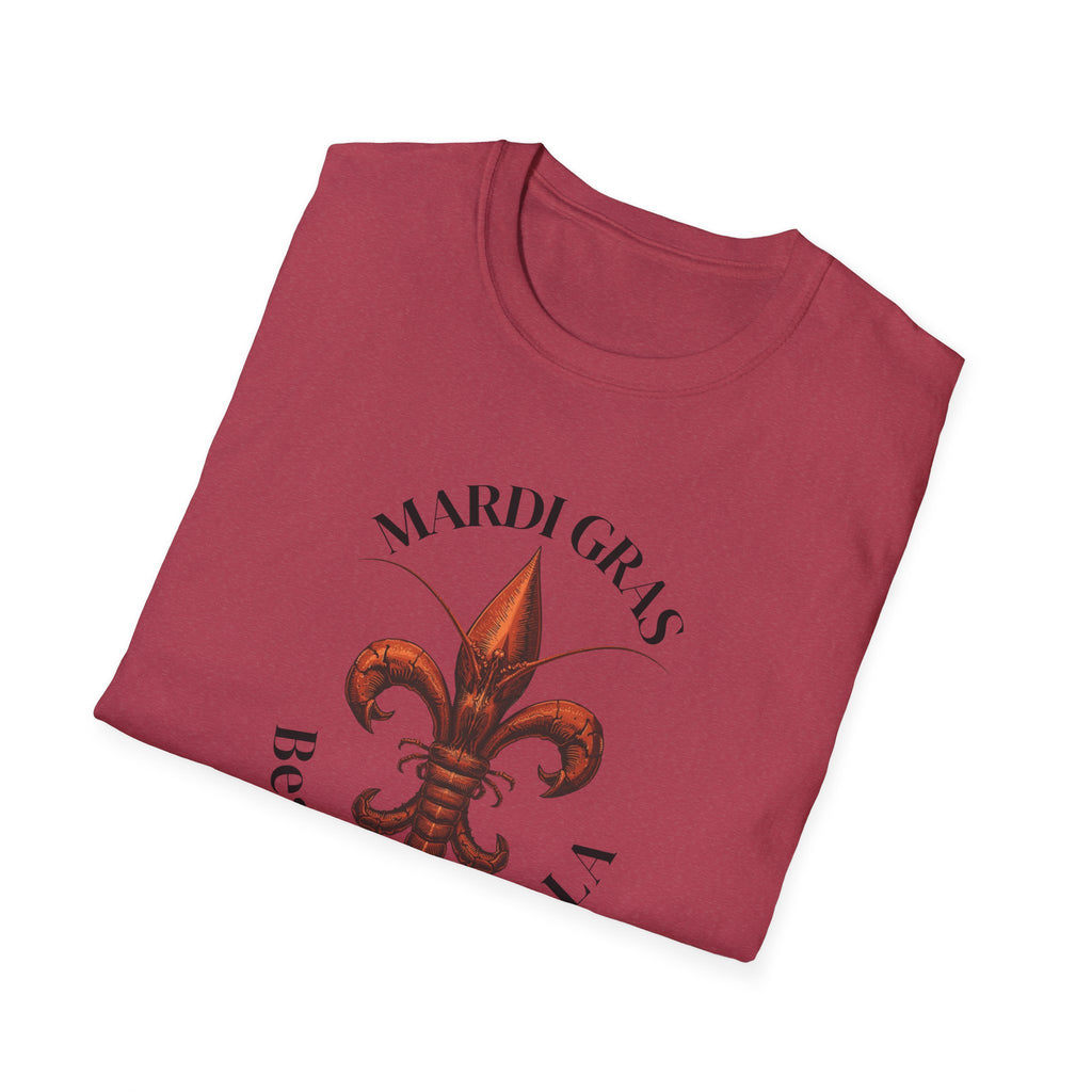 relaxed mens tee - beaux bridge mardi gras