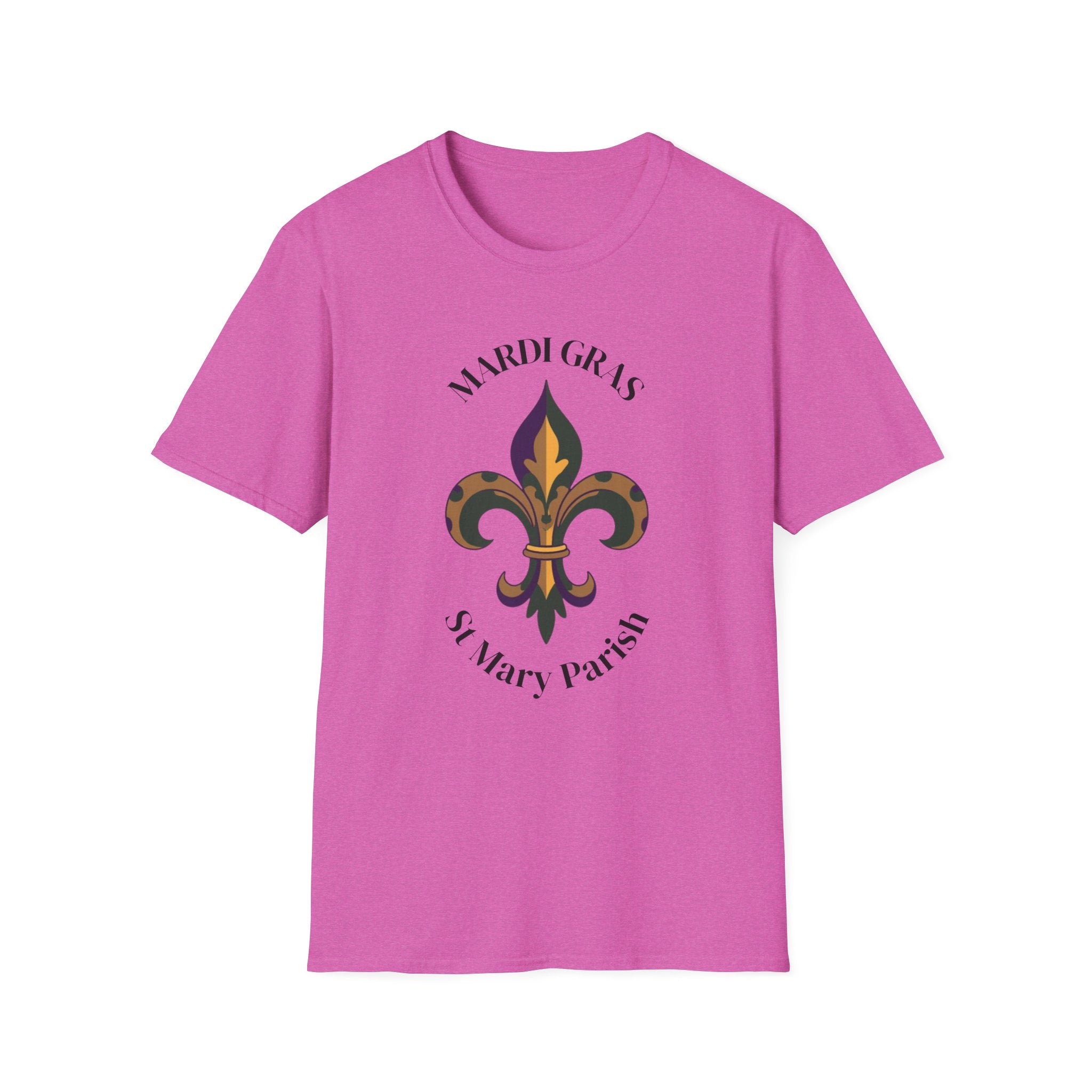Relaxed Tee Men and Women- Mardi Gras St Mary Parish