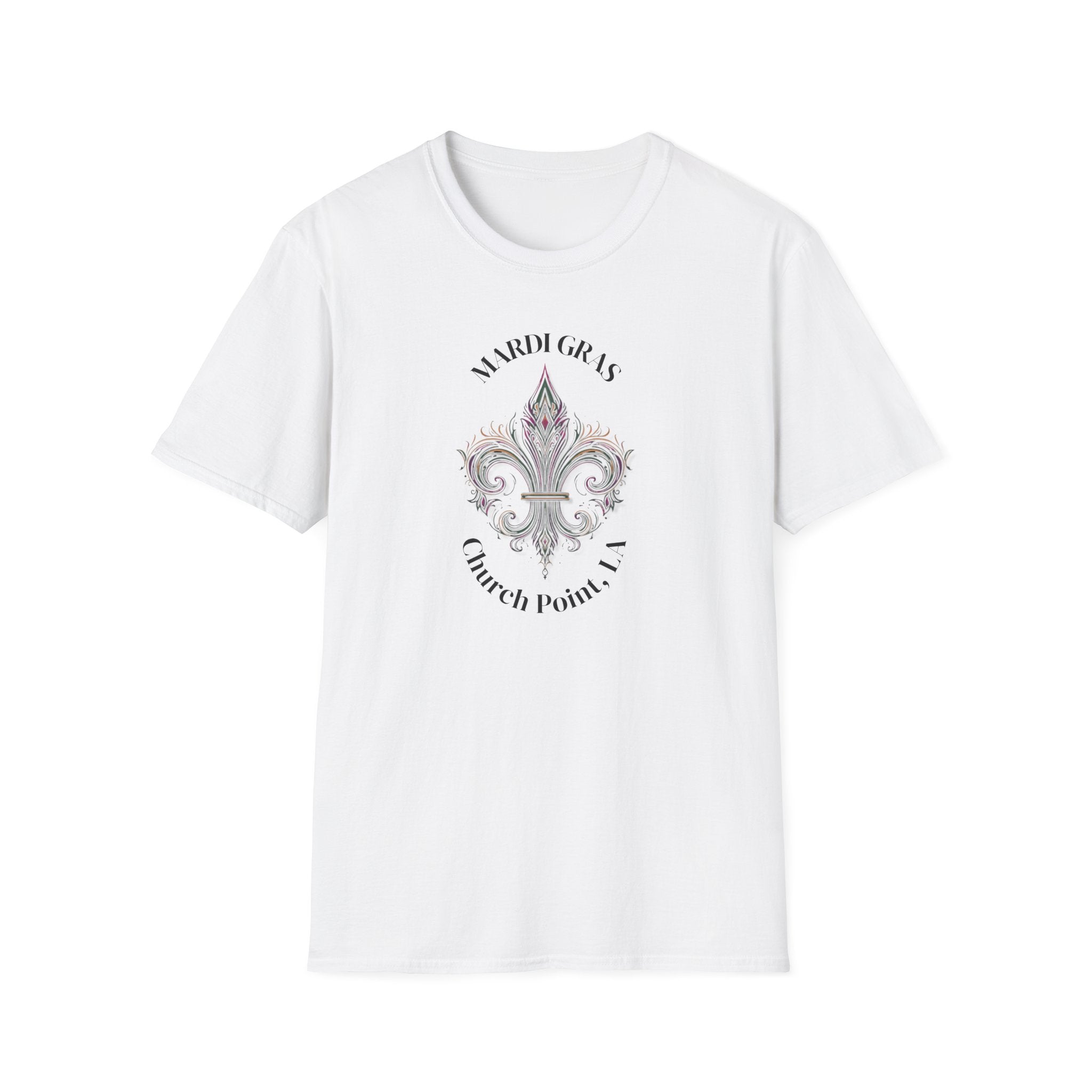 Relaxed Tee Men and Women Mardi Gras Church Point