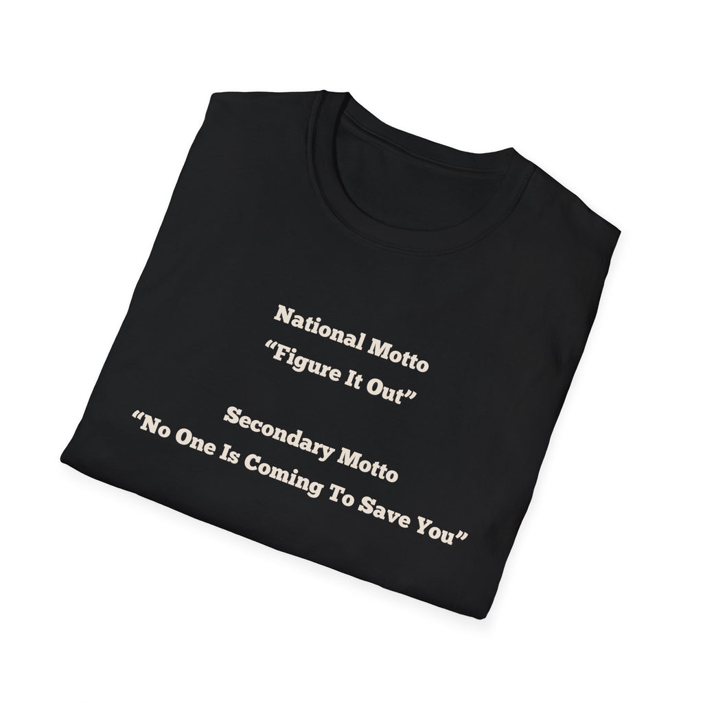 Men's Relaxed Tee - Motto Figure it Out