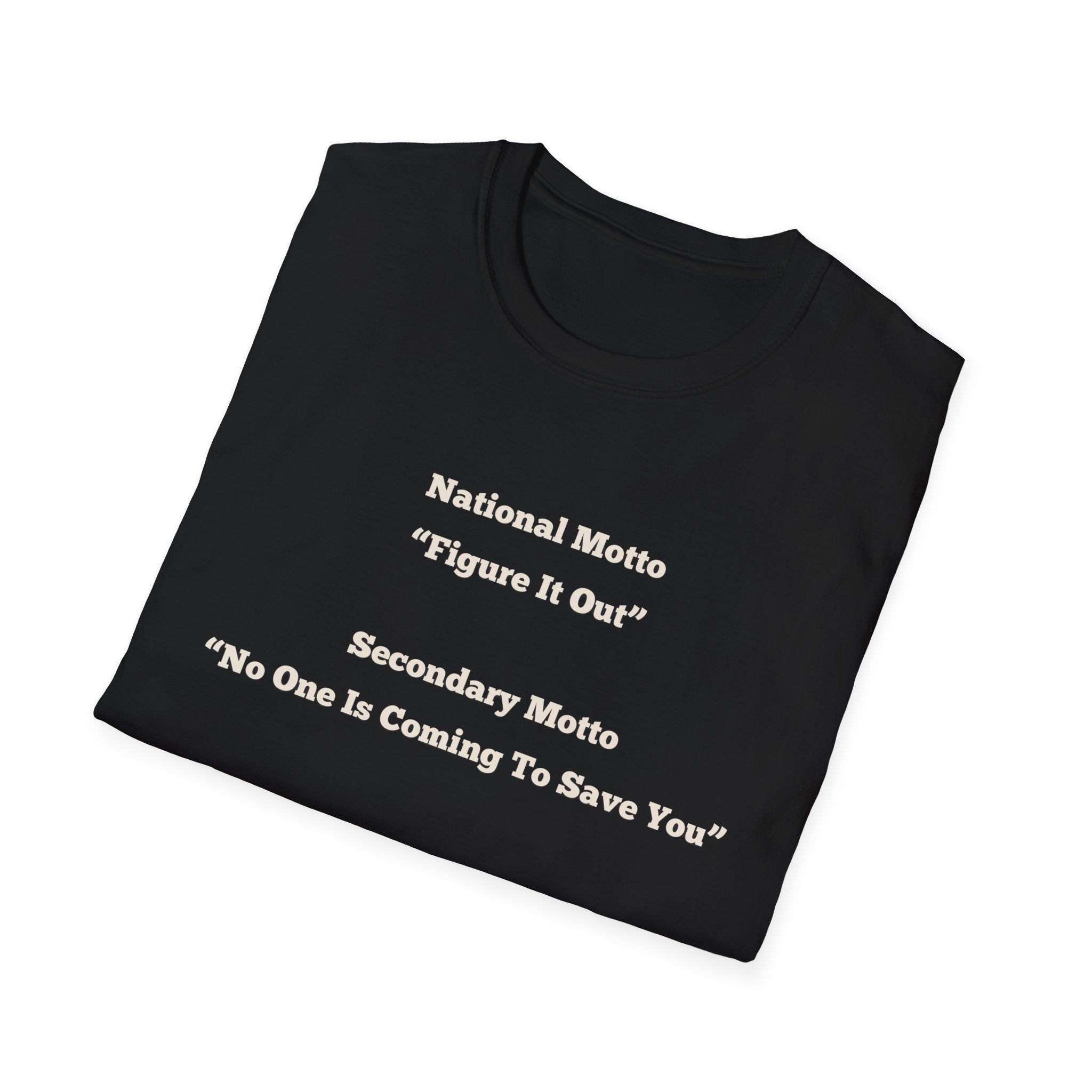 Men's Relaxed Tee - Motto Figure it Out