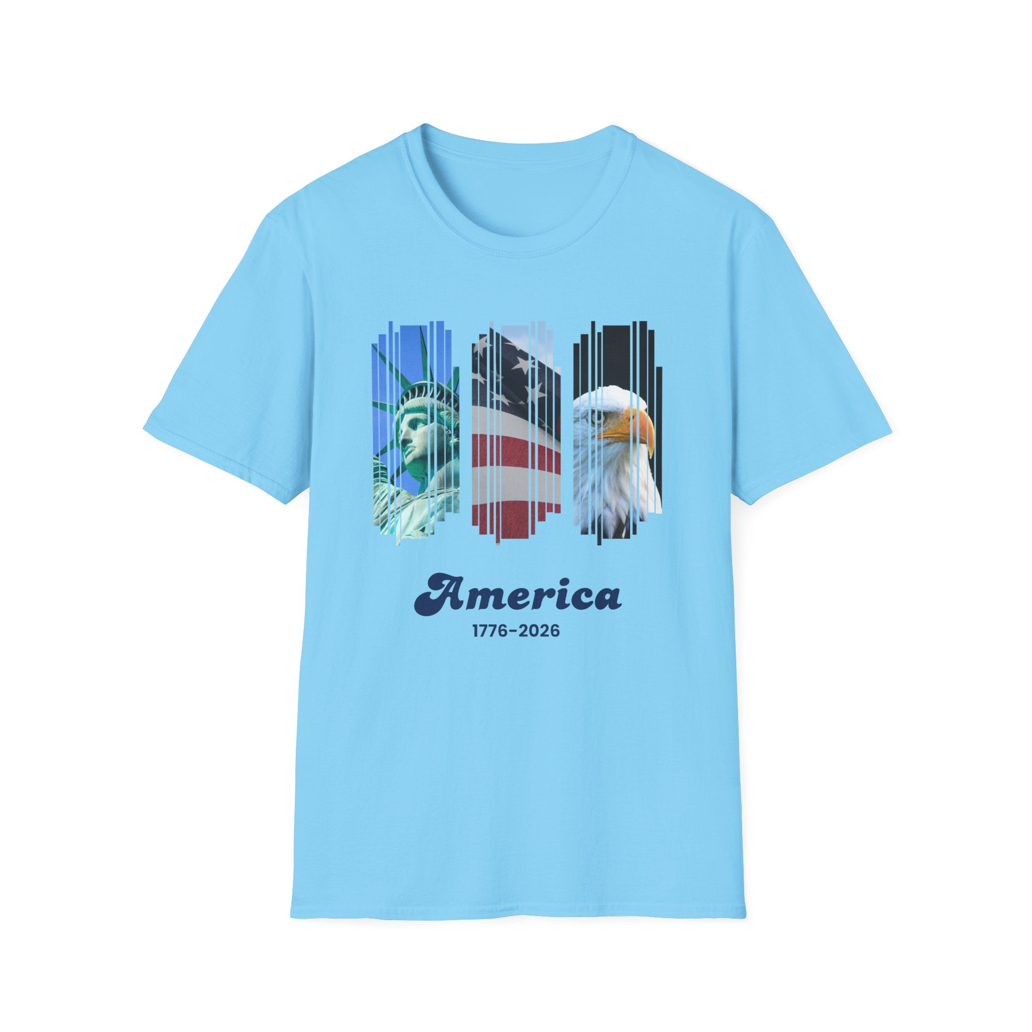 Relaxed Soft Tee - Men and Women - America